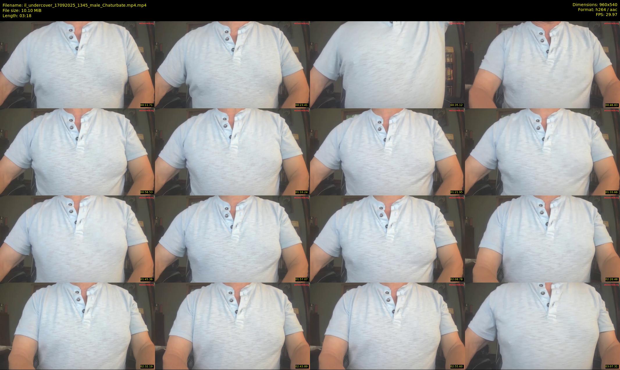 il_undercover — 4 minute Chaturbate male cam show recording, 480p, Sep 17, 2025