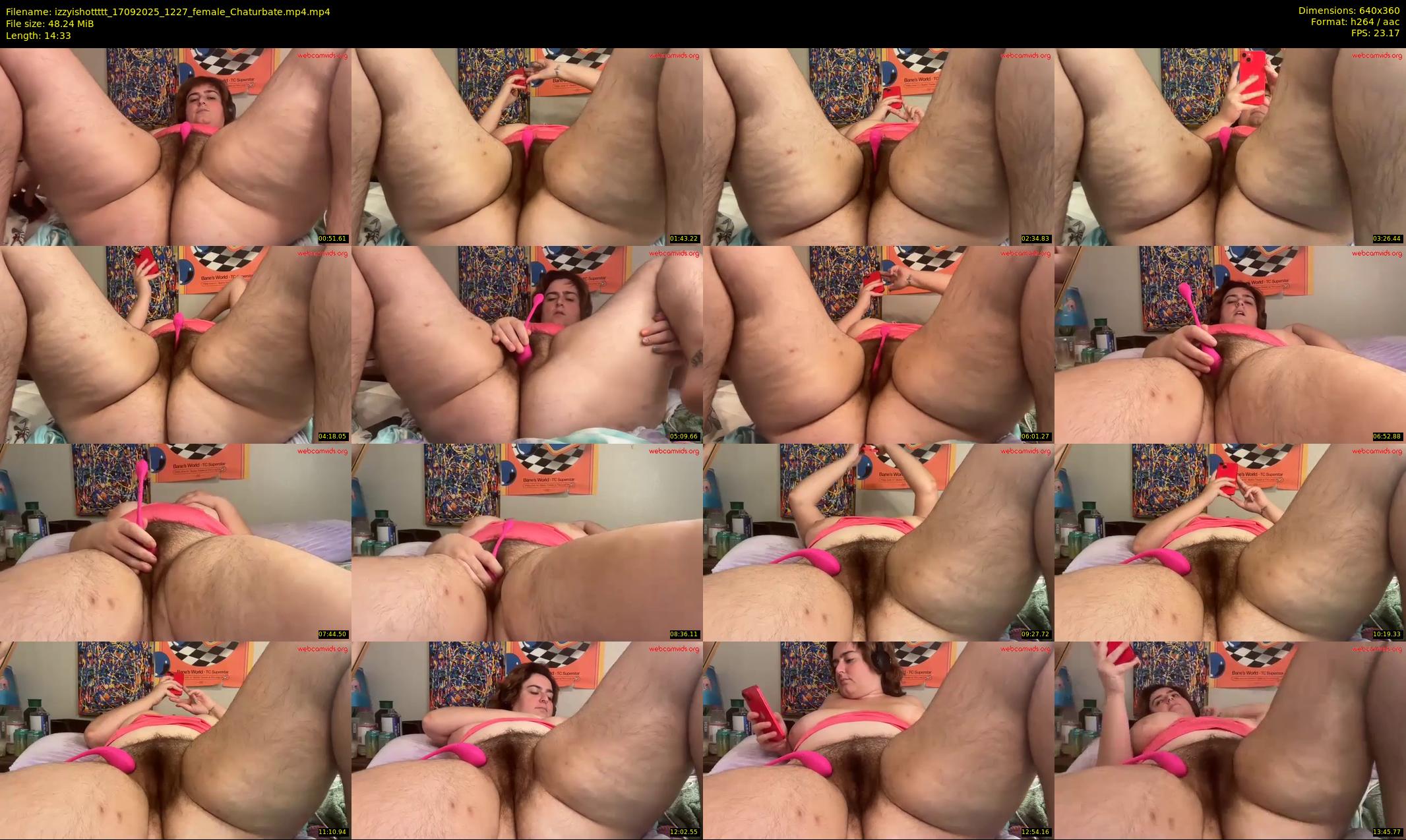 izzyishottttt — 15 minute Chaturbate female cam show recording, 360p, Sep 17, 2025