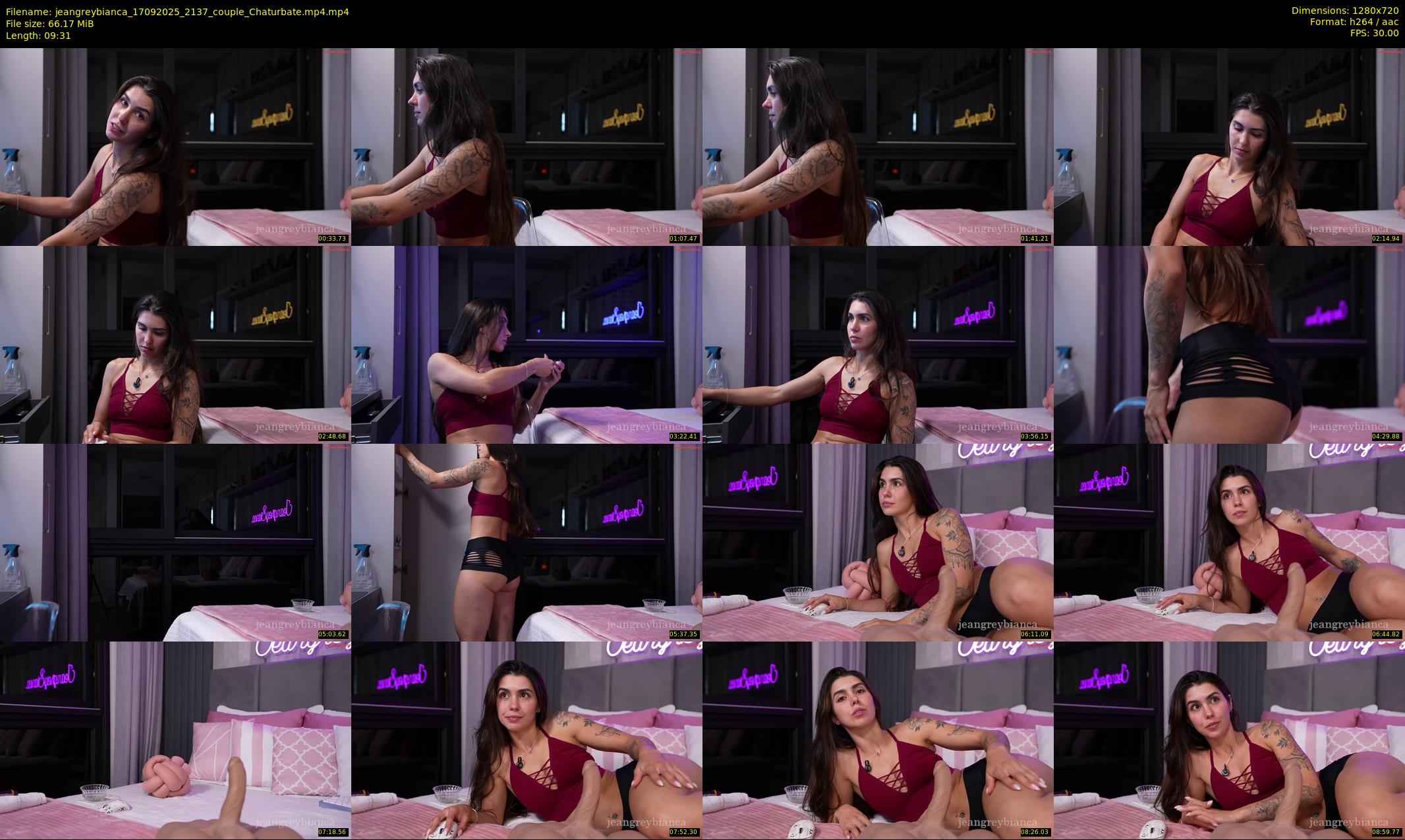 jeangreybianca — 10 minute Chaturbate female cam show recording, 720p, Sep 17, 2025