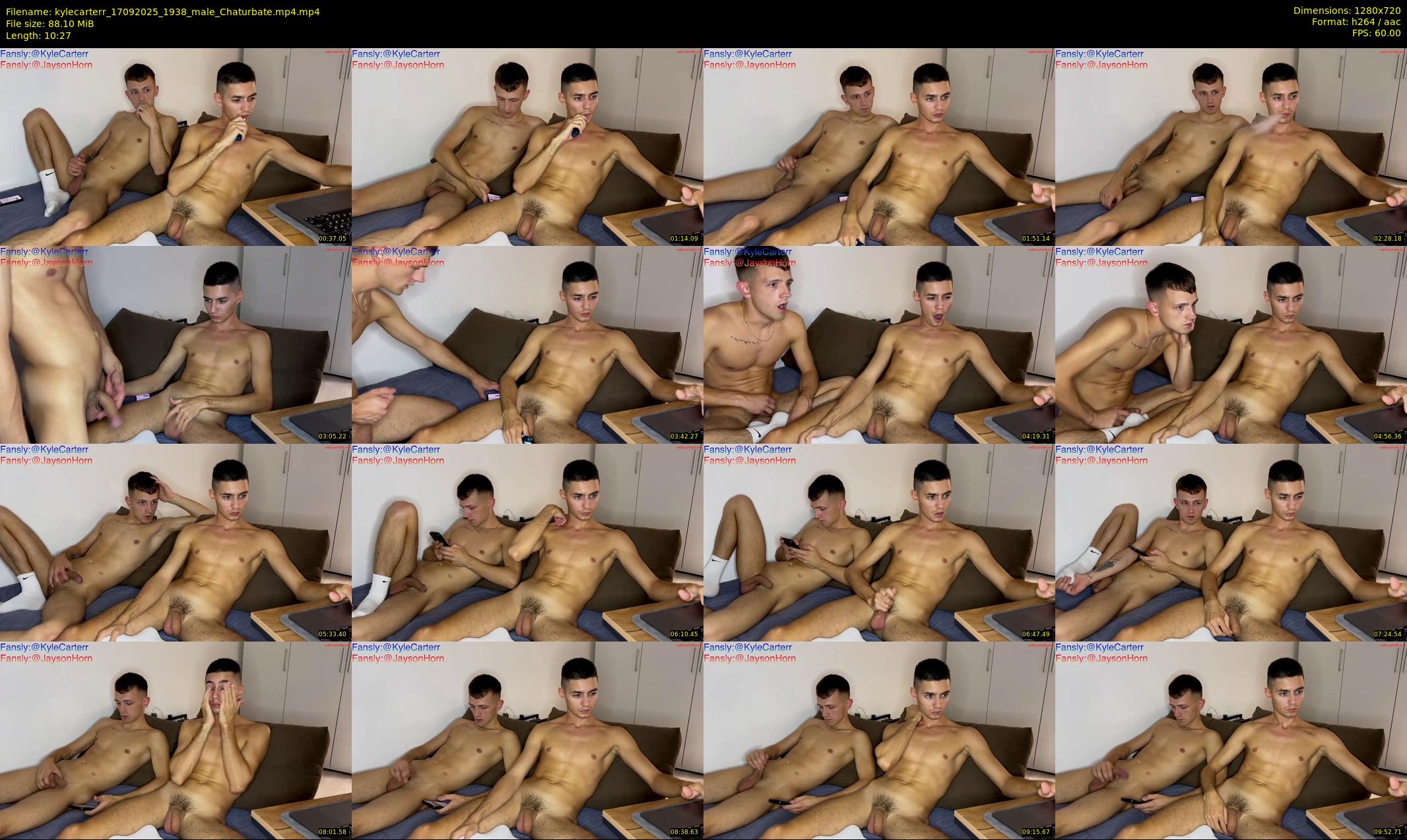 kylecarterr — 11 minute Chaturbate male cam show recording, 720p, Sep 17, 2025