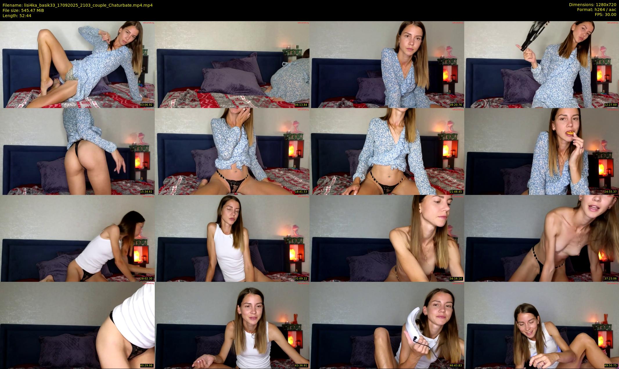 lisi4ka_basik33 — 53 minute Chaturbate couple cam show recording, 720p, Sep 17, 2025