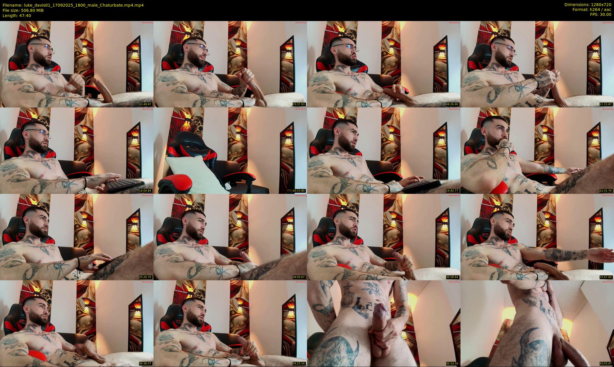 luke_davis01 — 48 minute Chaturbate male cam show recording, 720p, Sep 17, 2025