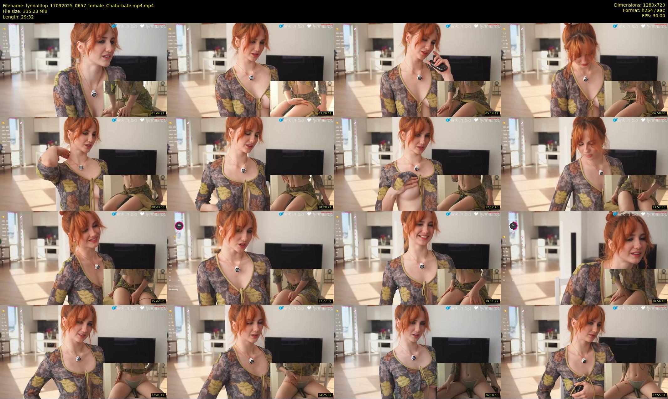 lynnalltop — 30 minute Chaturbate female cam show recording, 720p, Sep 17, 2025