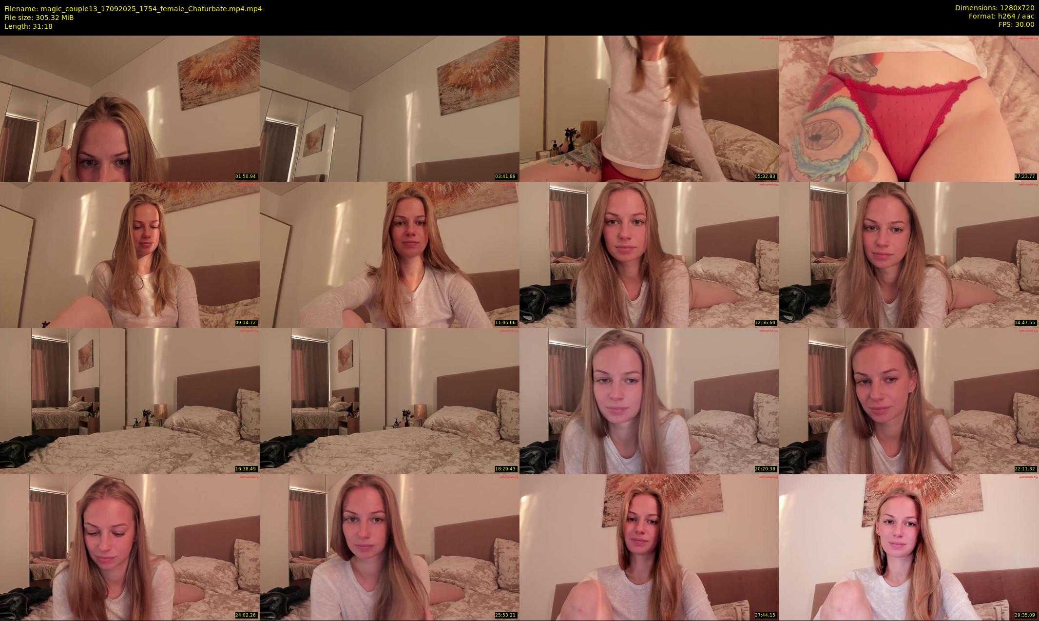 magic_couple13 — 32 minute Chaturbate couple cam show recording, 720p, Sep 17, 2025