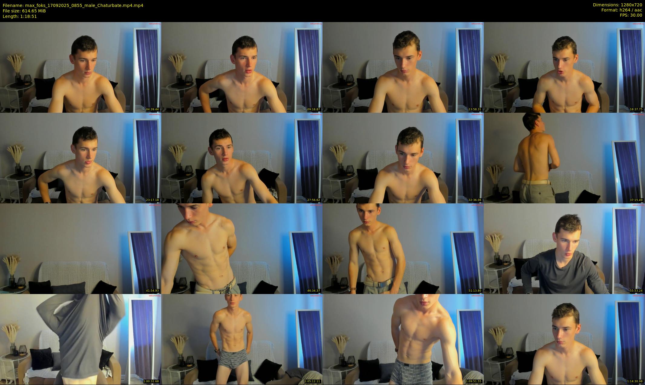 max_foks — 79 minute Chaturbate male cam show recording, 720p, Sep 17, 2025
