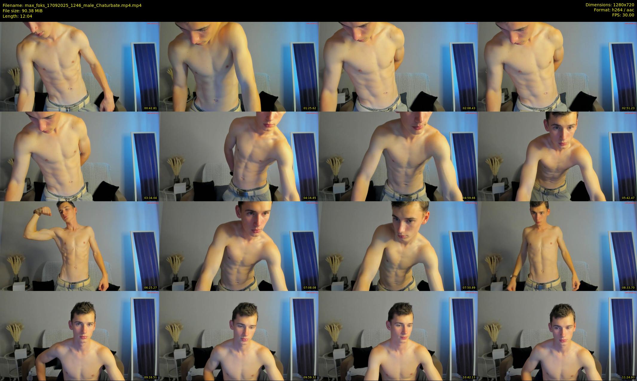 max_foks — 13 minute Chaturbate male cam show recording, 720p, Sep 17, 2025