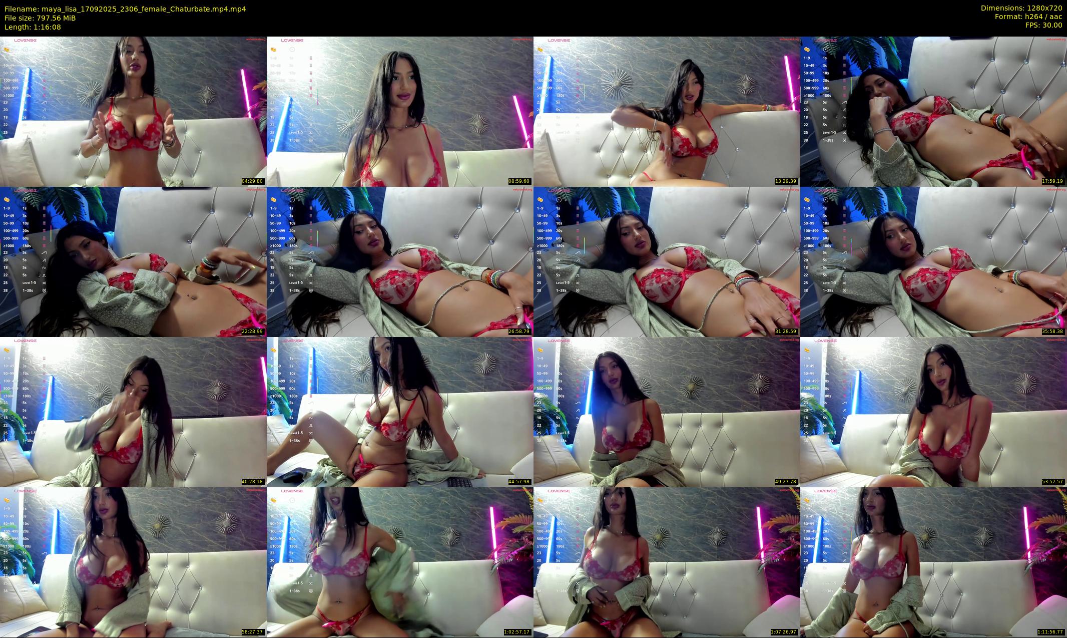 maya_lisa — 77 minute Chaturbate female cam show recording, 720p, Sep 17, 2025