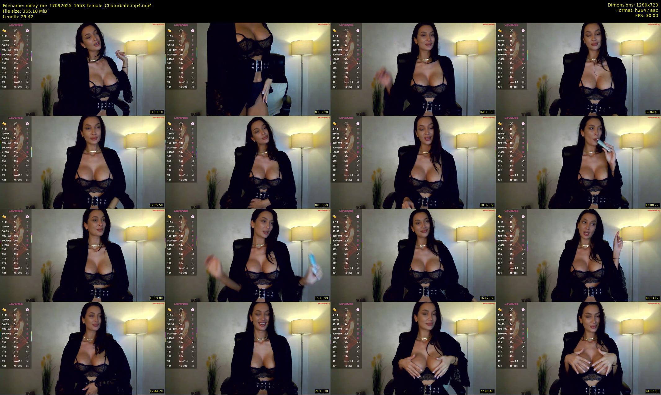 miley_me — 26 minute Chaturbate female cam show recording, 720p, Sep 17, 2025