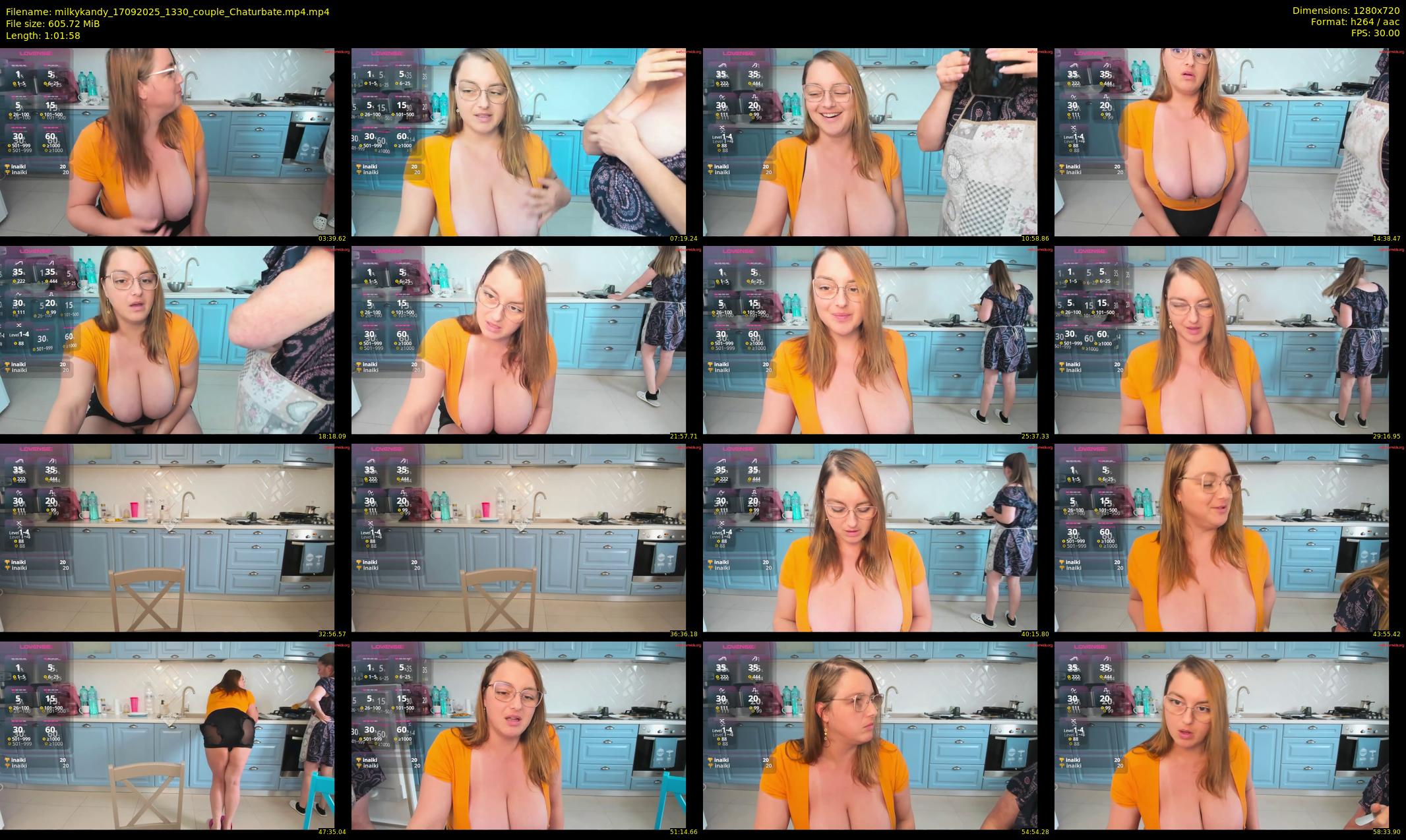 milkykandy — 62 minute Chaturbate female cam show recording, 720p, Sep 17, 2025