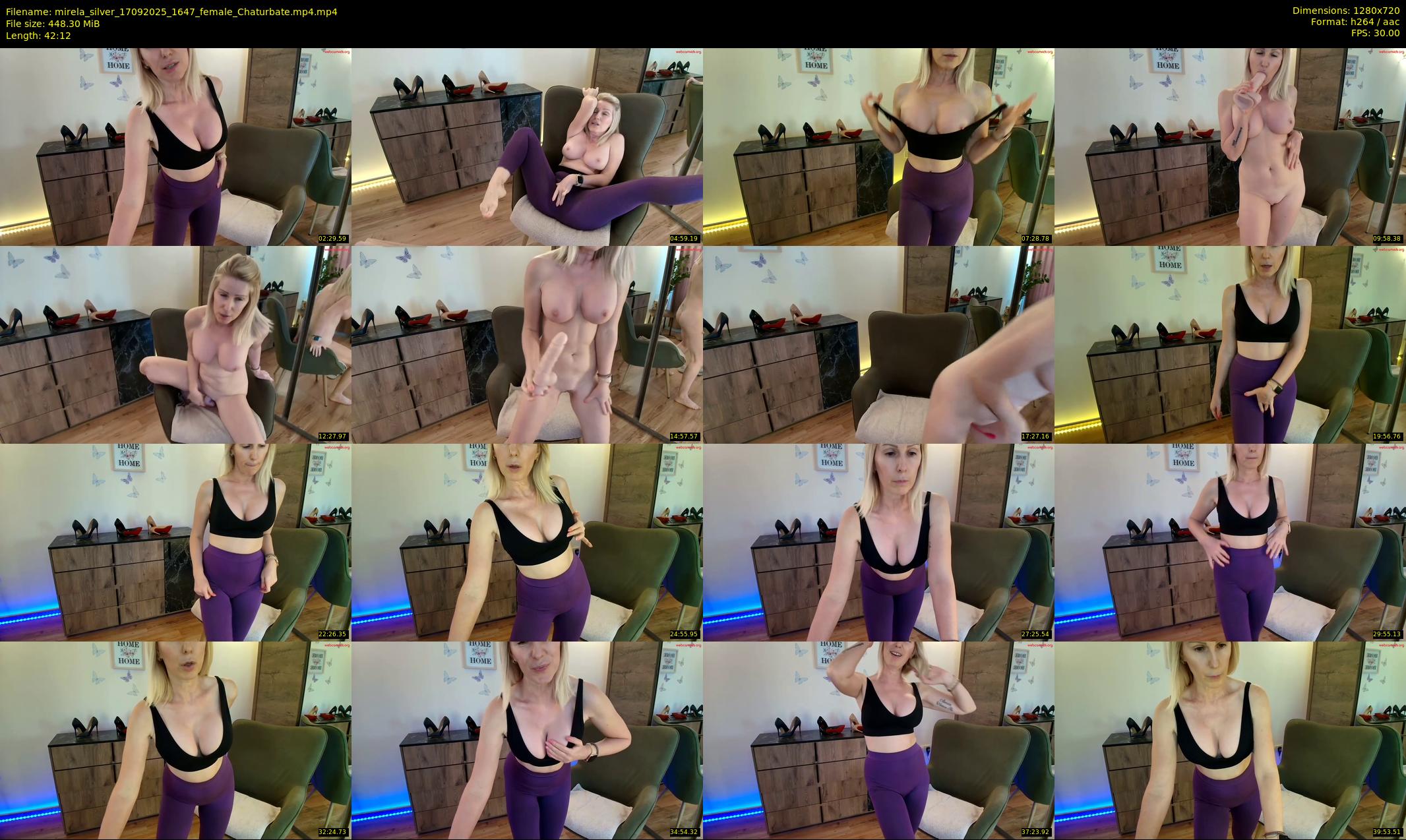 mirela_silver — 43 minute Chaturbate female cam show recording, 720p, Sep 17, 2025