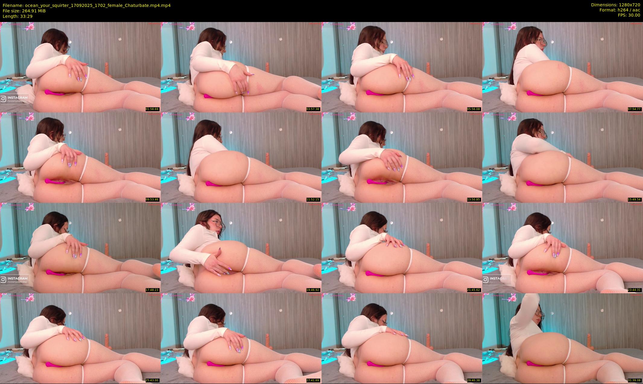 ocean_your_squirter — 34 minute Chaturbate female cam show recording, 720p, Sep 17, 2025