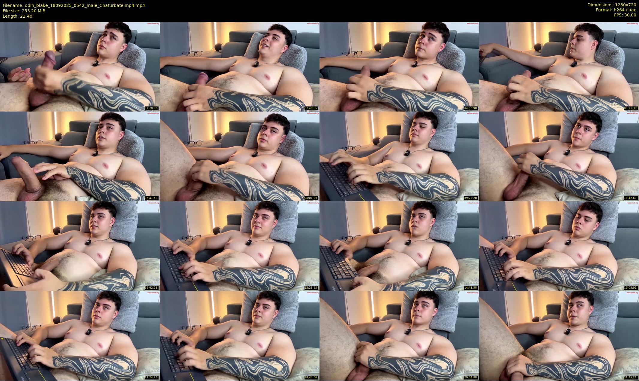 odin_blake — 23 minute Chaturbate male cam show recording, 720p, Sep 18, 2025