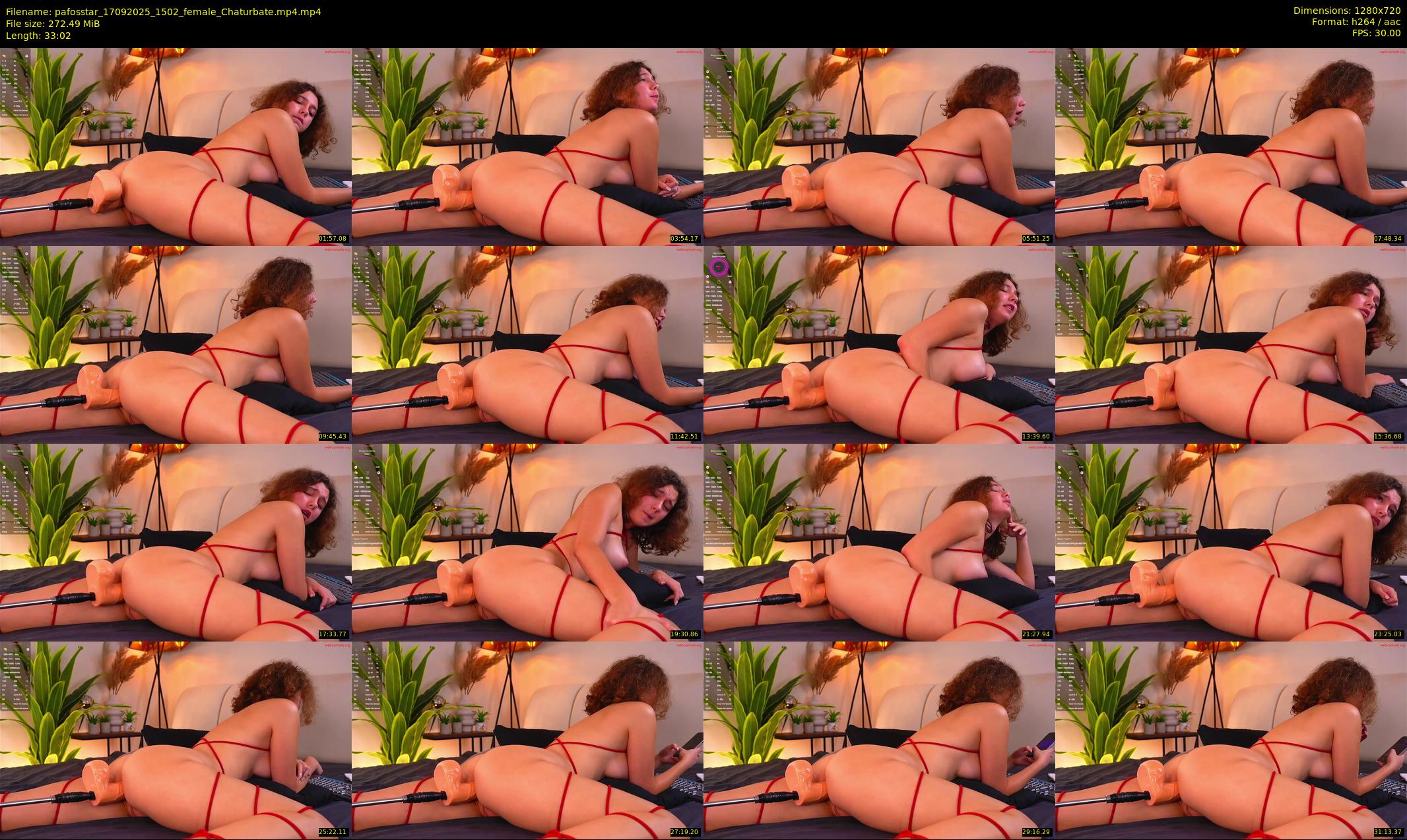 pafosstar — 34 minute Chaturbate female cam show recording, 720p, Sep 17, 2025