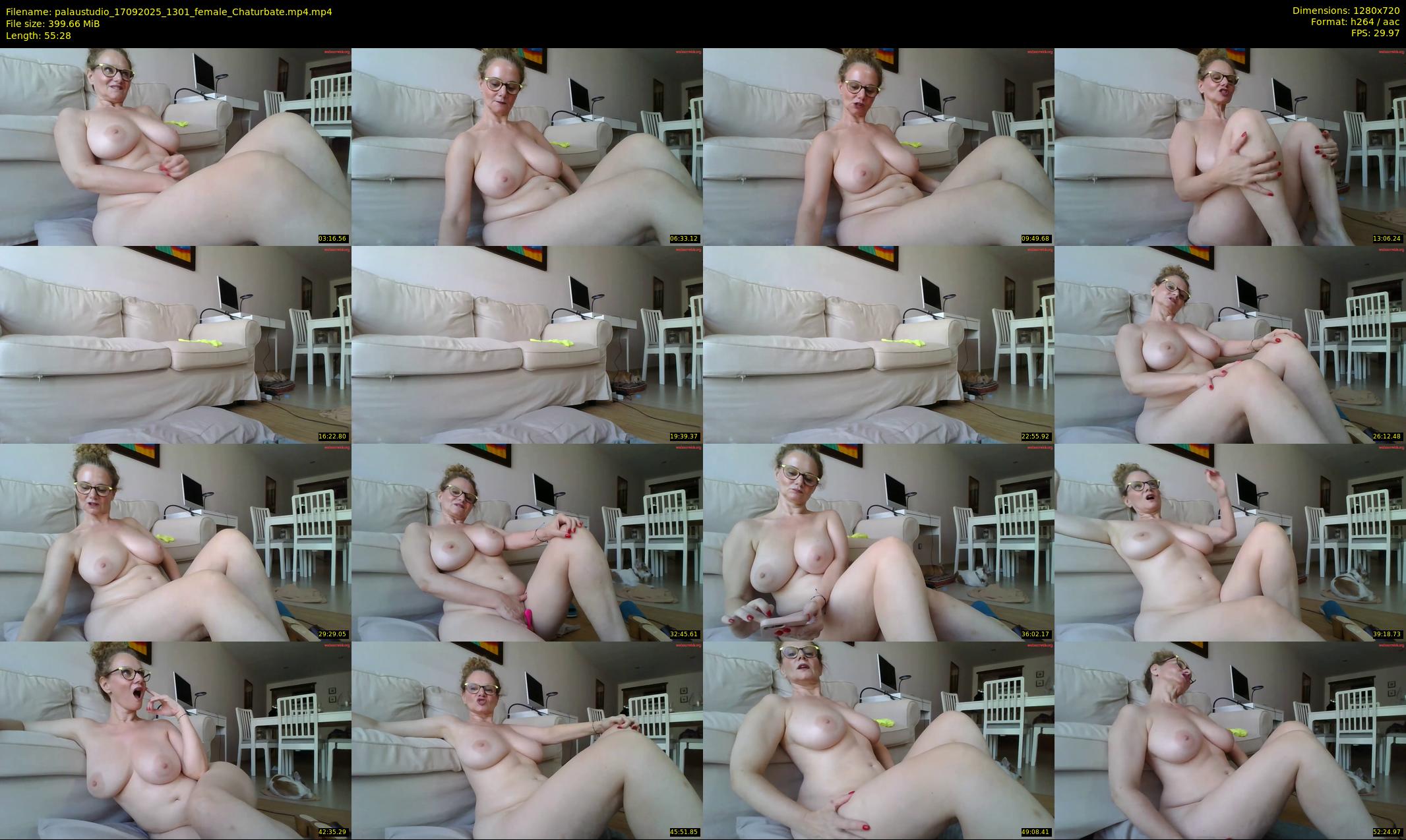 palaustudio — 56 minute Chaturbate female cam show recording, 720p, Sep 17, 2025