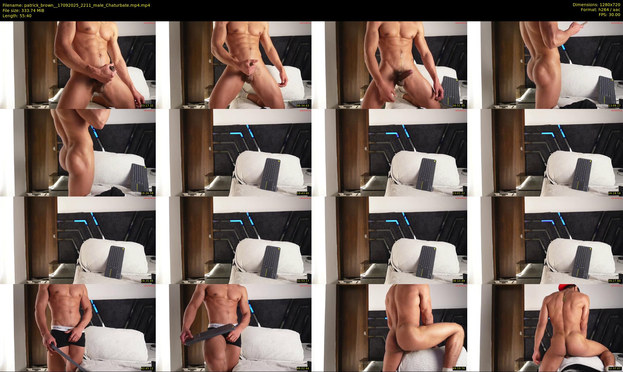 patrick_brown_ — 56 minute Chaturbate male cam show recording, 720p, Sep 17, 2025