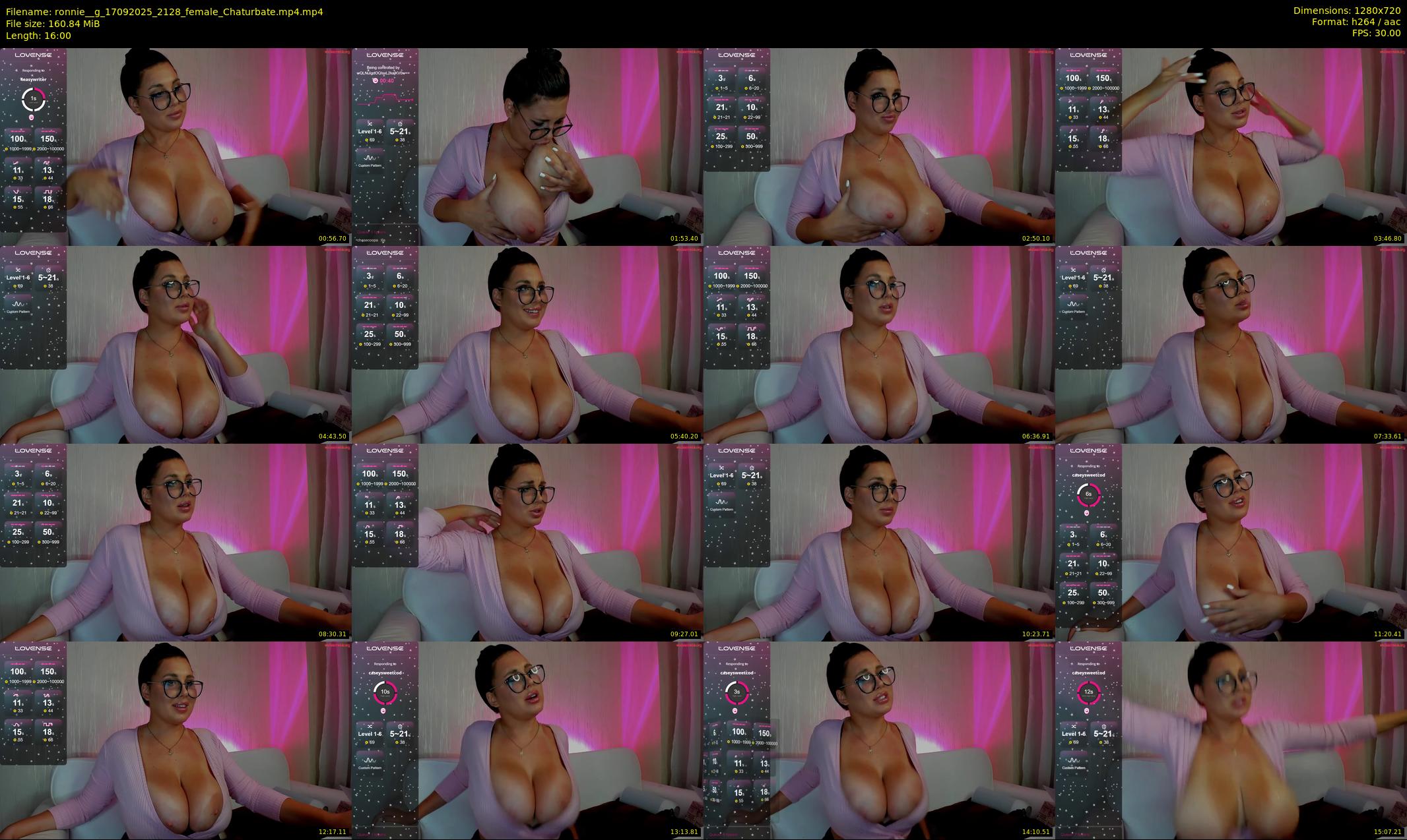 ronnie__g — 16 minute Chaturbate female cam show recording, 720p, Sep 17, 2025
