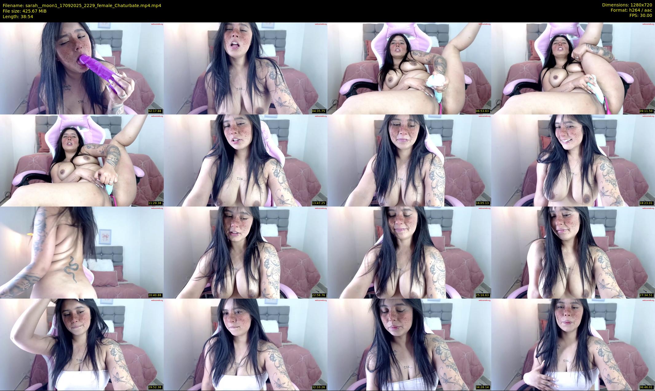 sarah__moon1 — 39 minute Chaturbate female cam show recording, 720p, Sep 17, 2025
