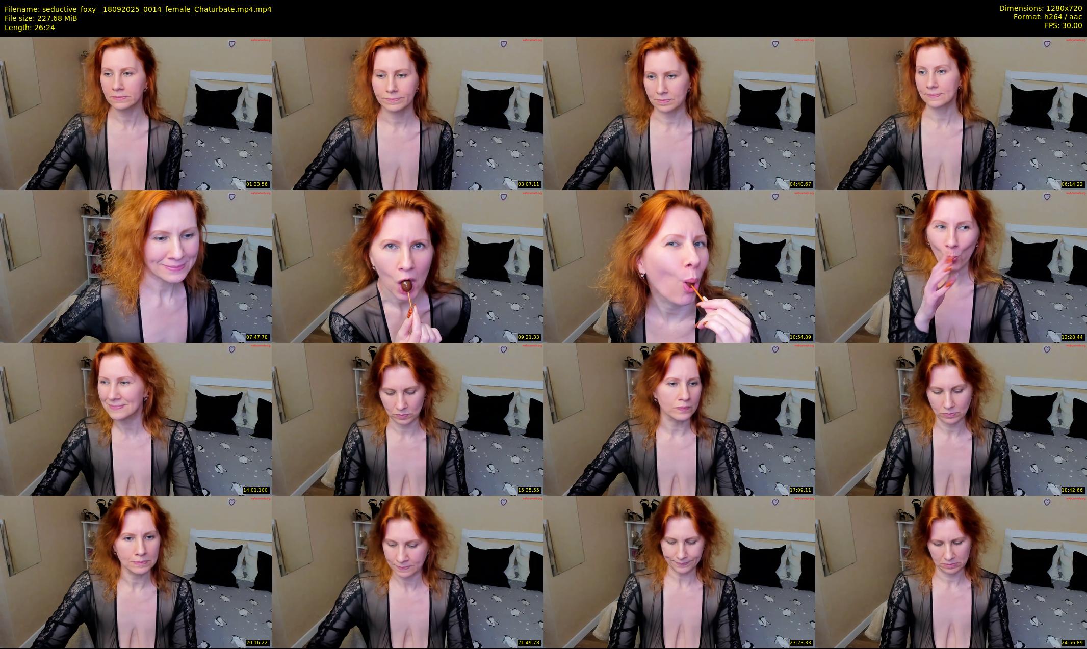 seductive_foxy_ — 27 minute Chaturbate female cam show recording, 720p, Sep 18, 2025