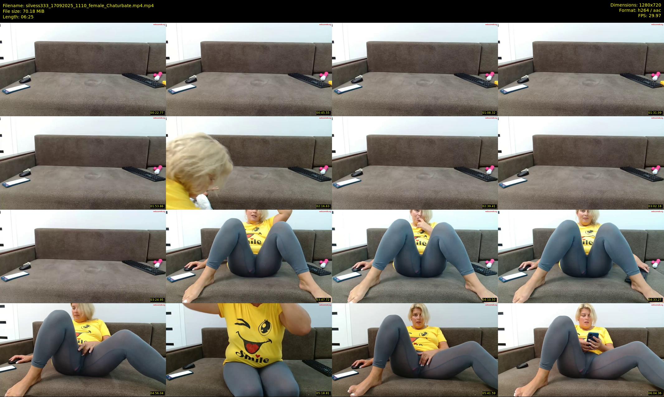 silvess333 — 7 minute Chaturbate female cam show recording, 720p, Sep 17, 2025