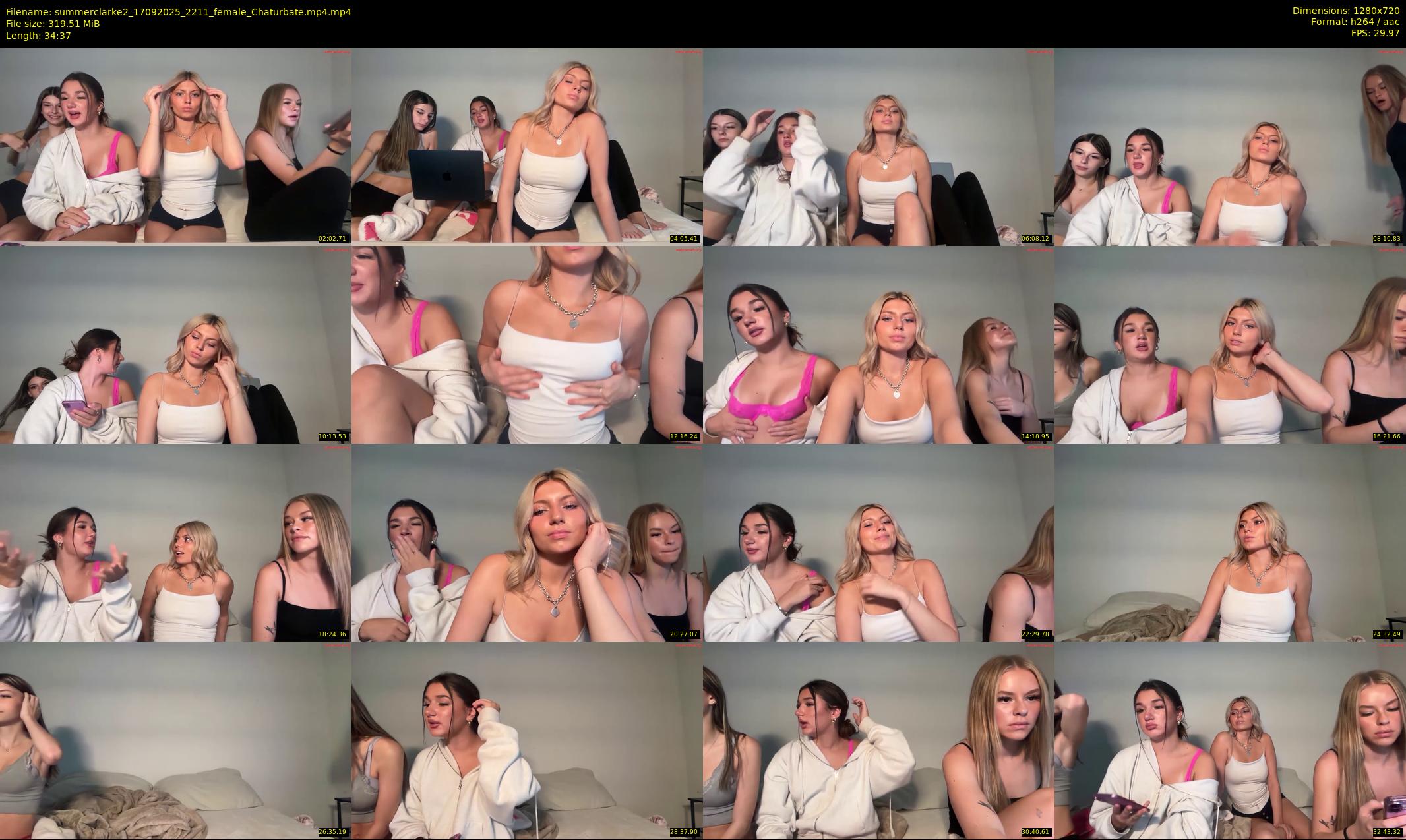 summerclarke2 — 35 minute Chaturbate female cam show recording, 720p, Sep 17, 2025