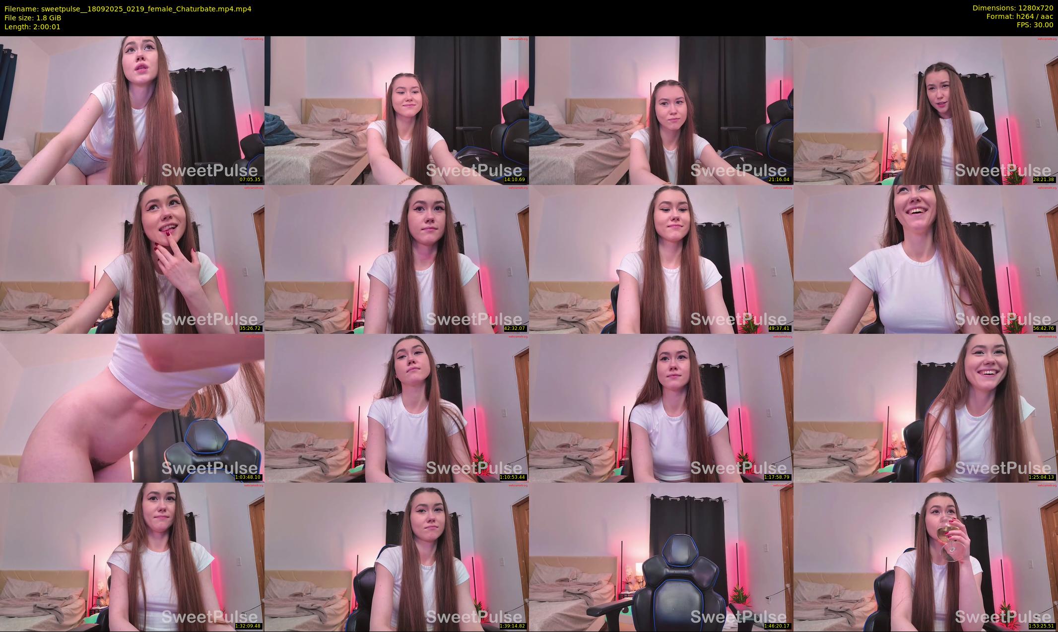 sweetpulse_ — 121 minute Chaturbate female cam show recording, 720p, Sep 18, 2025