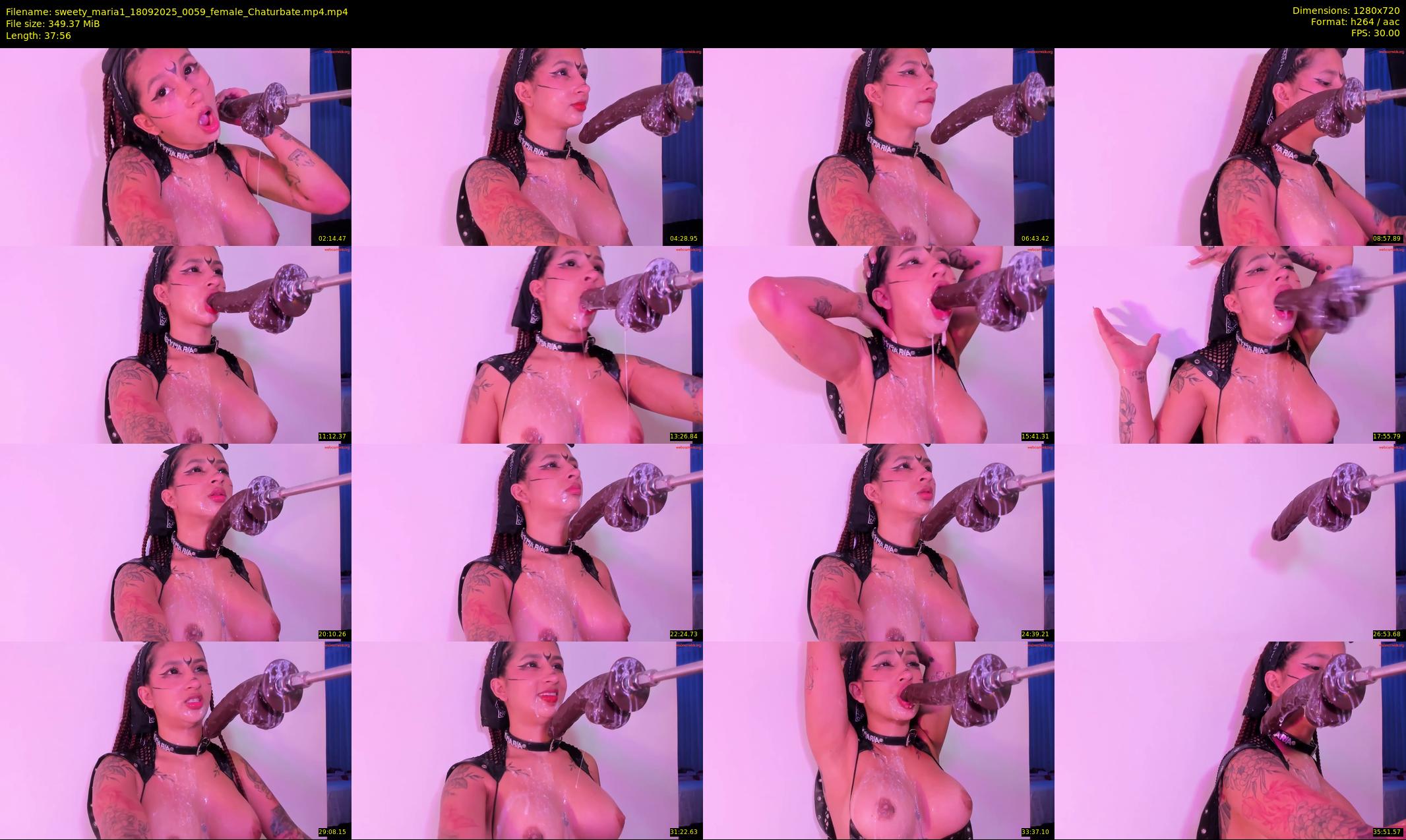 sweety_maria1 — 38 minute Chaturbate female cam show recording, 720p, Sep 18, 2025