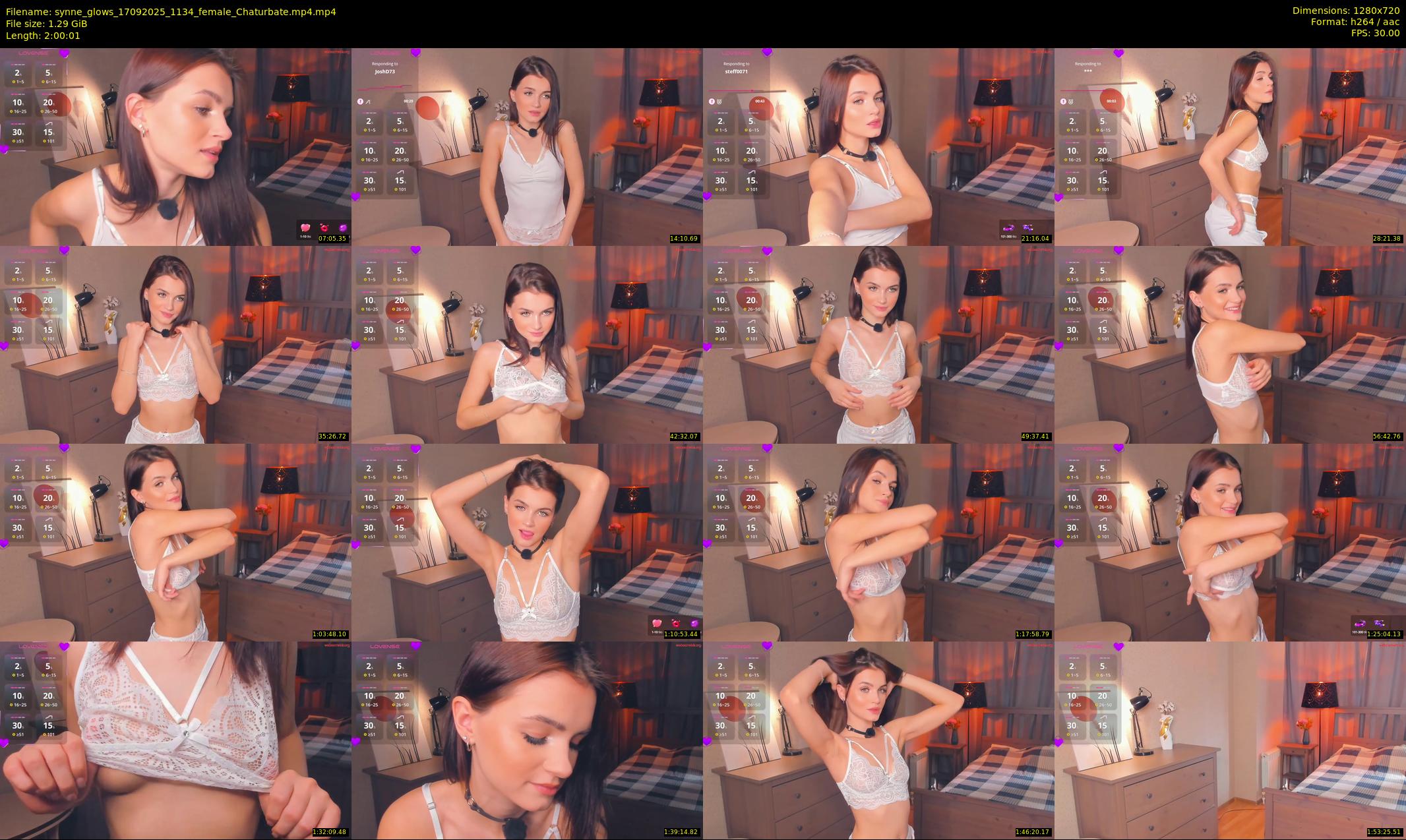 synne_glows — 121 minute Chaturbate female cam show recording, 720p, Sep 17, 2025