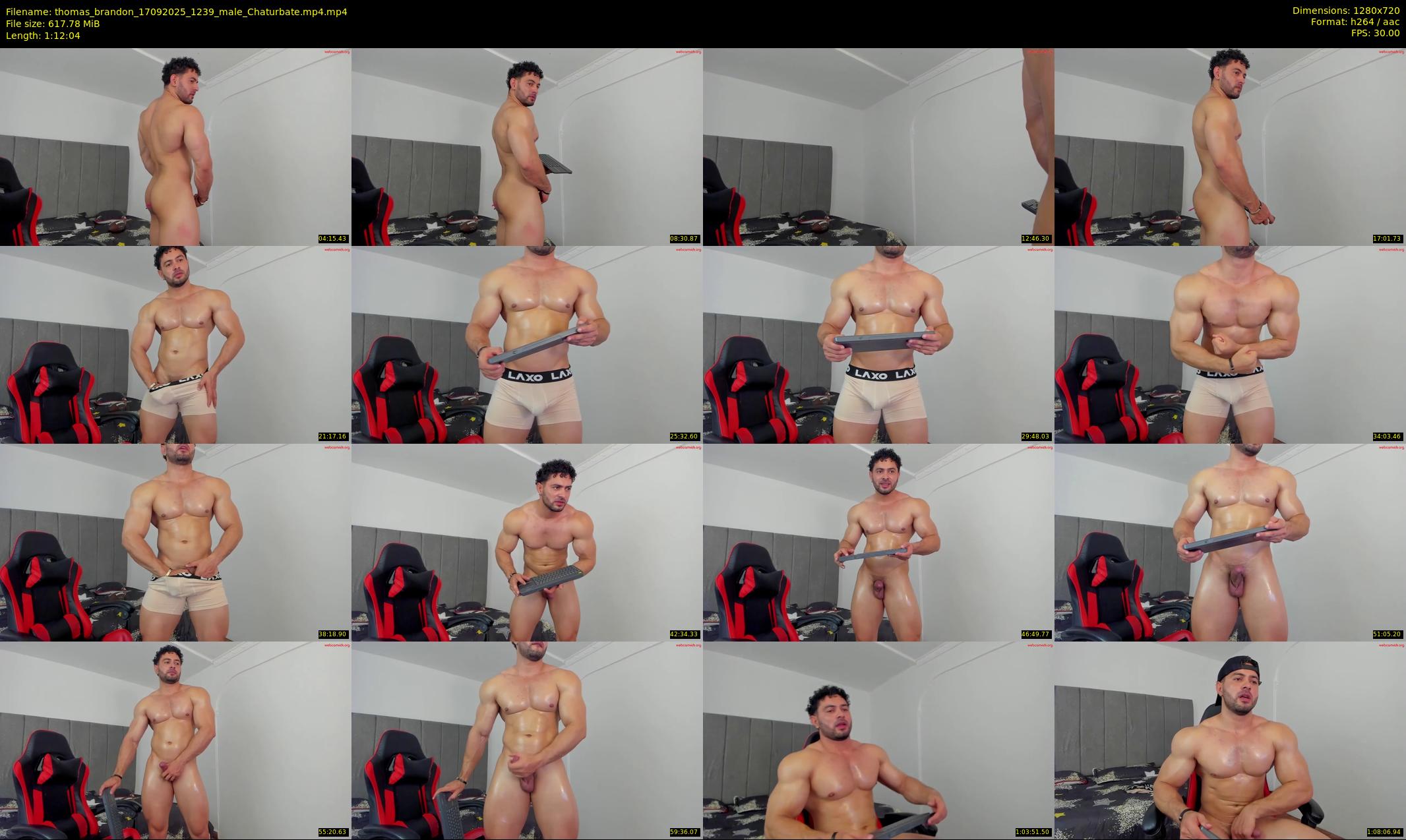 thomas_brandon — 73 minute Chaturbate male cam show recording, 720p, Sep 17, 2025