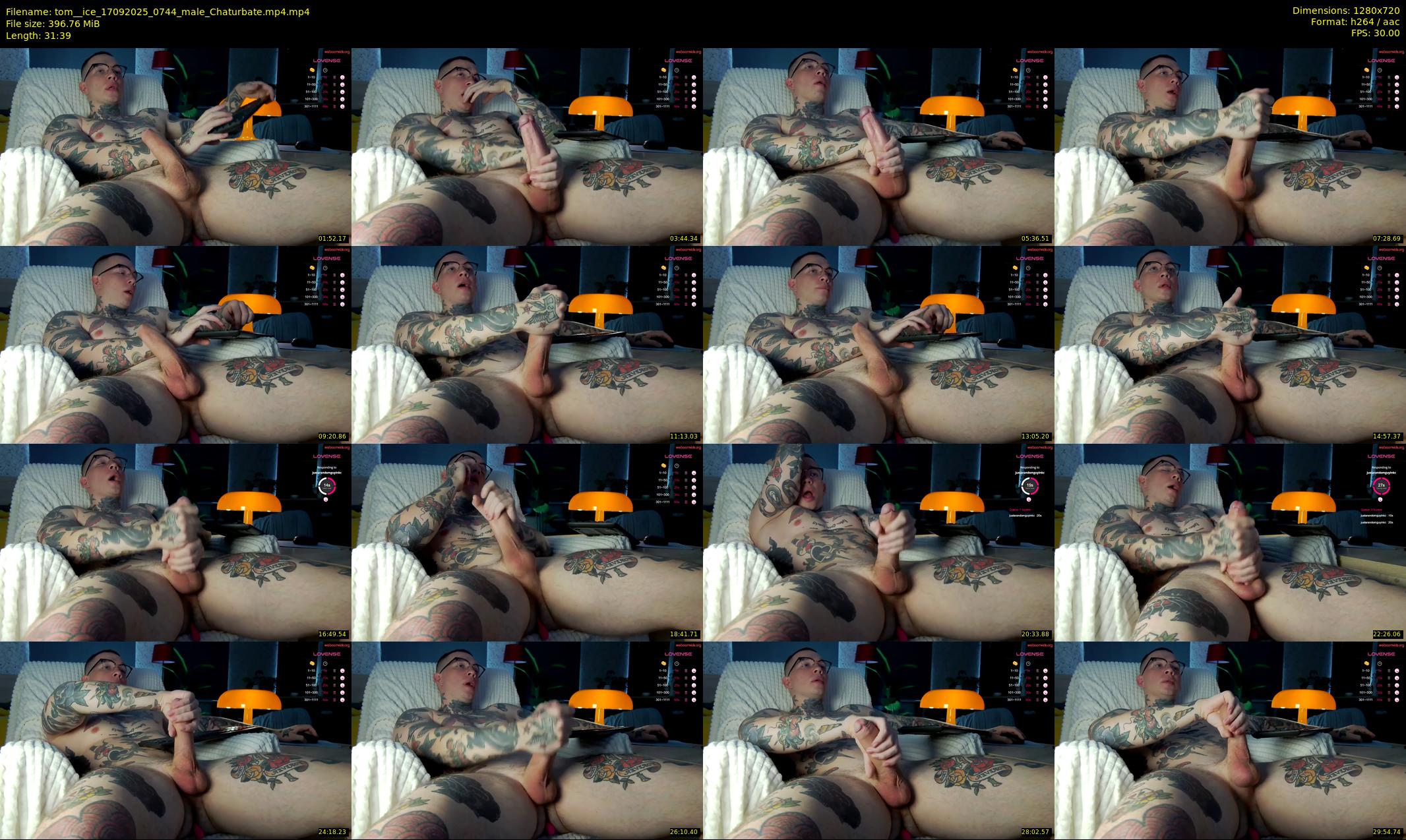 tom__ice — 32 minute Chaturbate male cam show recording, 720p, Sep 17, 2025