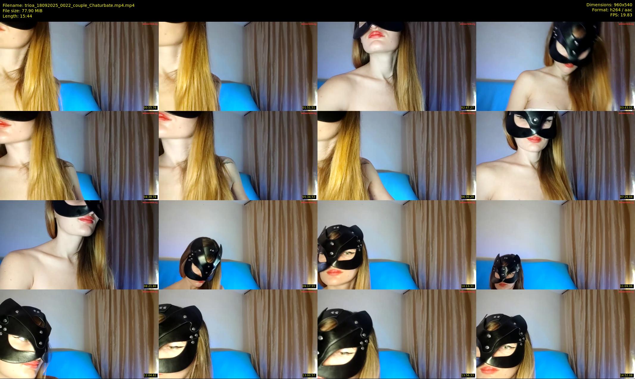 trioa — 16 minute Chaturbate couple cam show recording, 480p, Sep 18, 2025