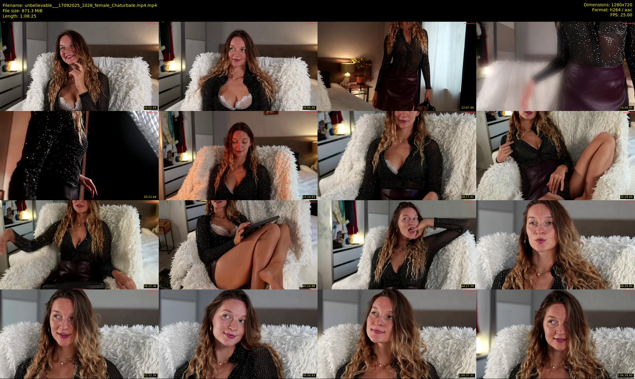 unbelievable__ — 69 minute Chaturbate female cam show recording, 720p, Sep 17, 2025