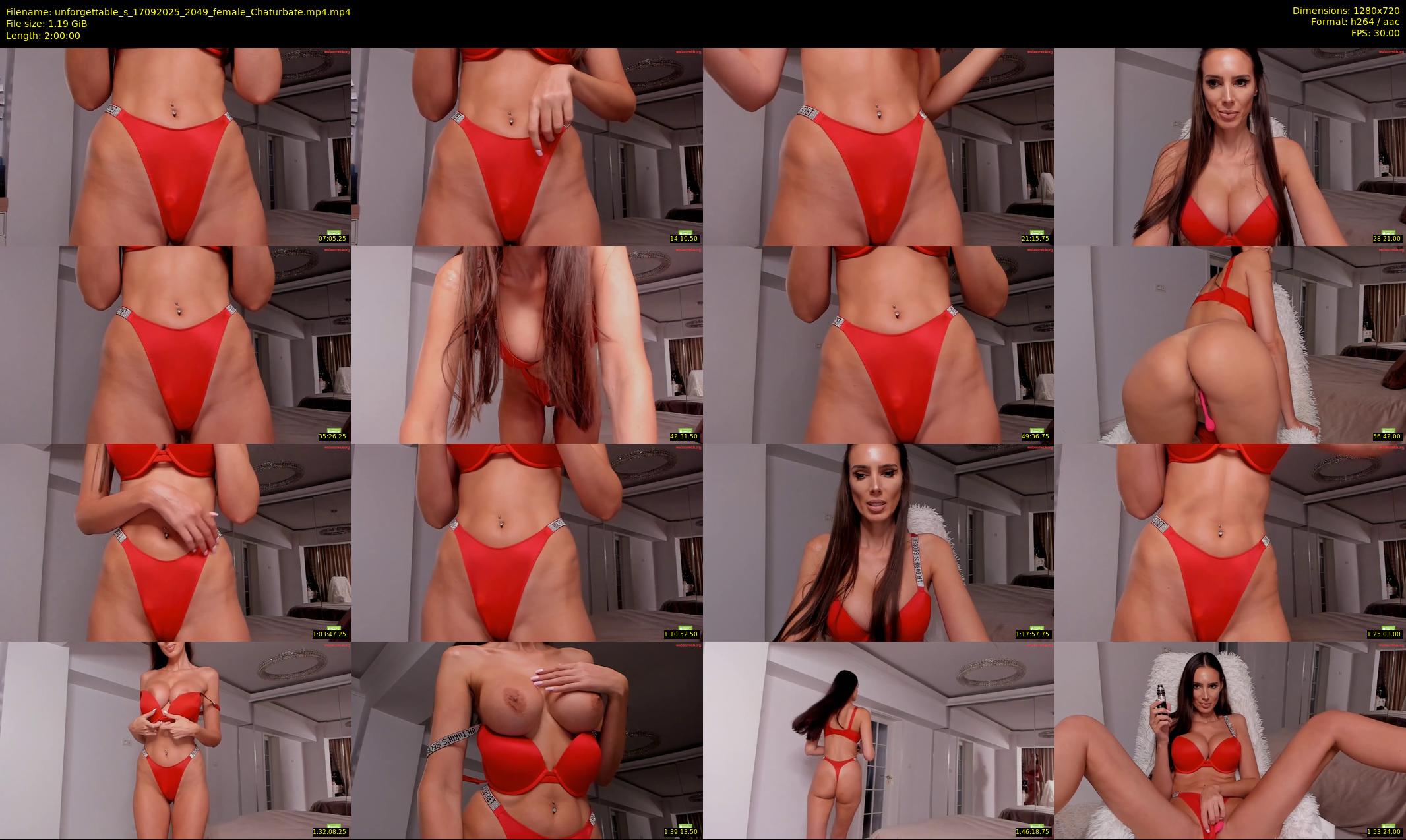 unforgettable_s — 120 minute Chaturbate female cam show recording, 720p, Sep 17, 2025