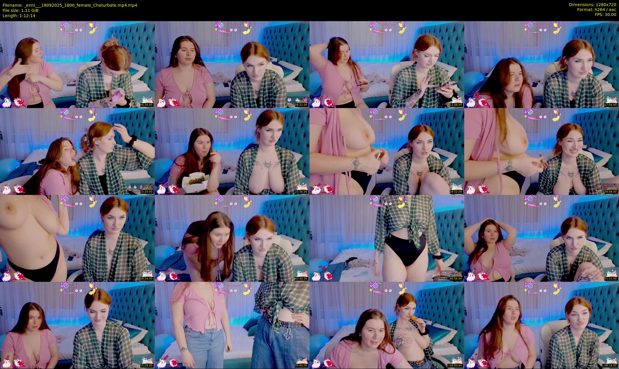 _enni__ — 73 minute Chaturbate female cam show recording, 720p, Sep 18, 2025