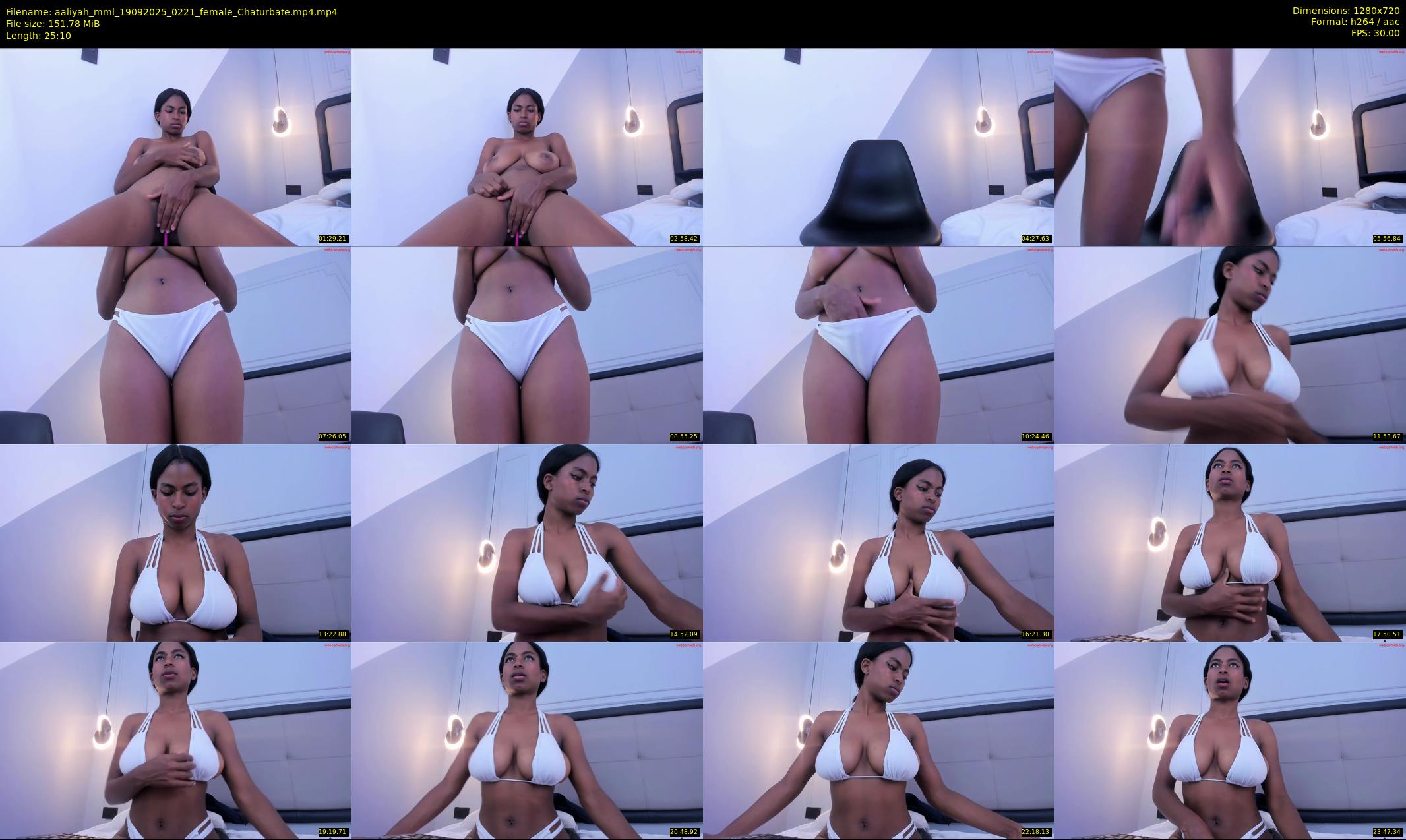 aaliyah_mml — 26 minute Chaturbate female cam show recording, 720p, Sep 19, 2025