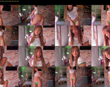 aesthetics_tease — 45 minute Chaturbate female cam show recording, 720p, Sep 18, 2025