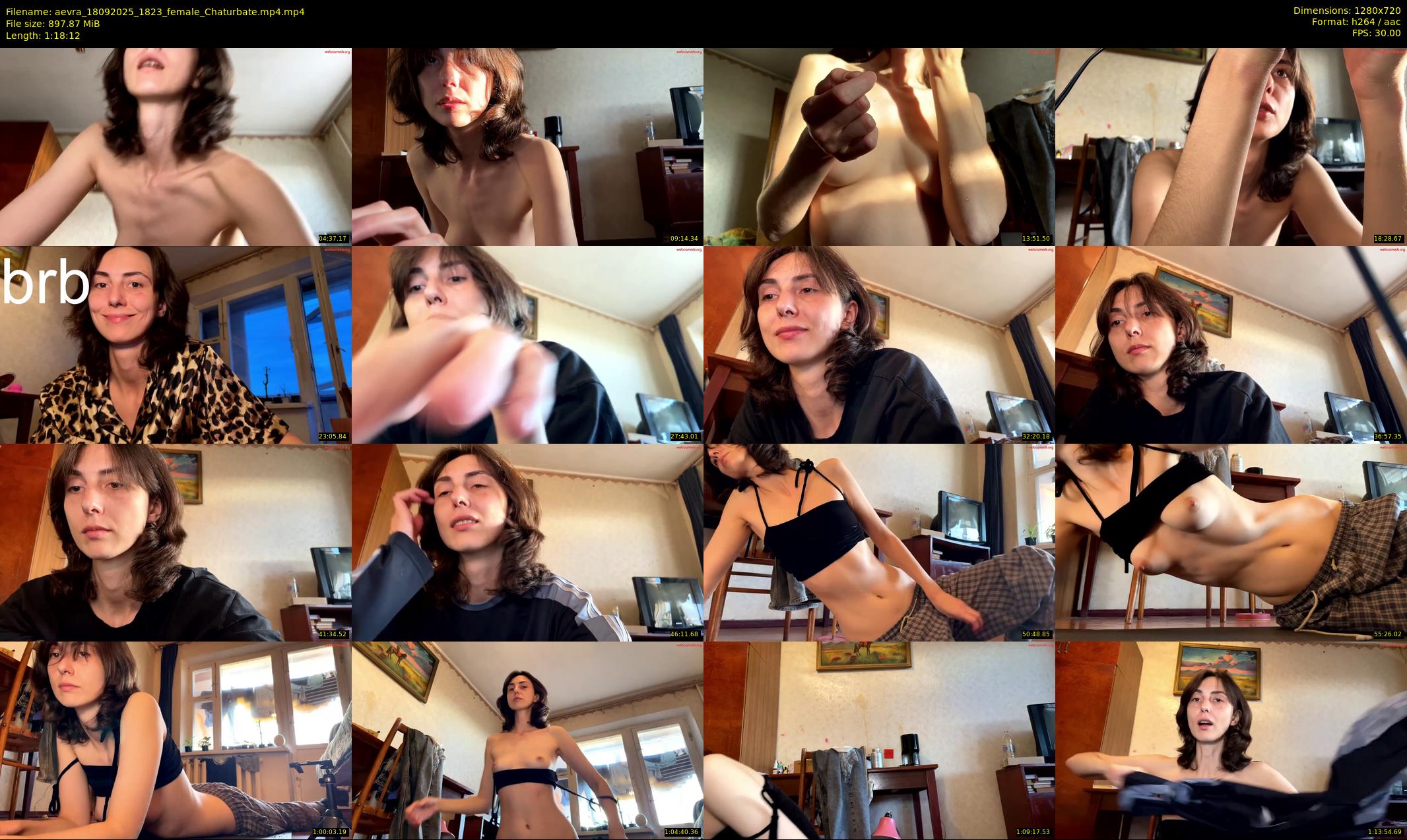 aevra — 79 minute Chaturbate female cam show recording, 720p, Sep 18, 2025