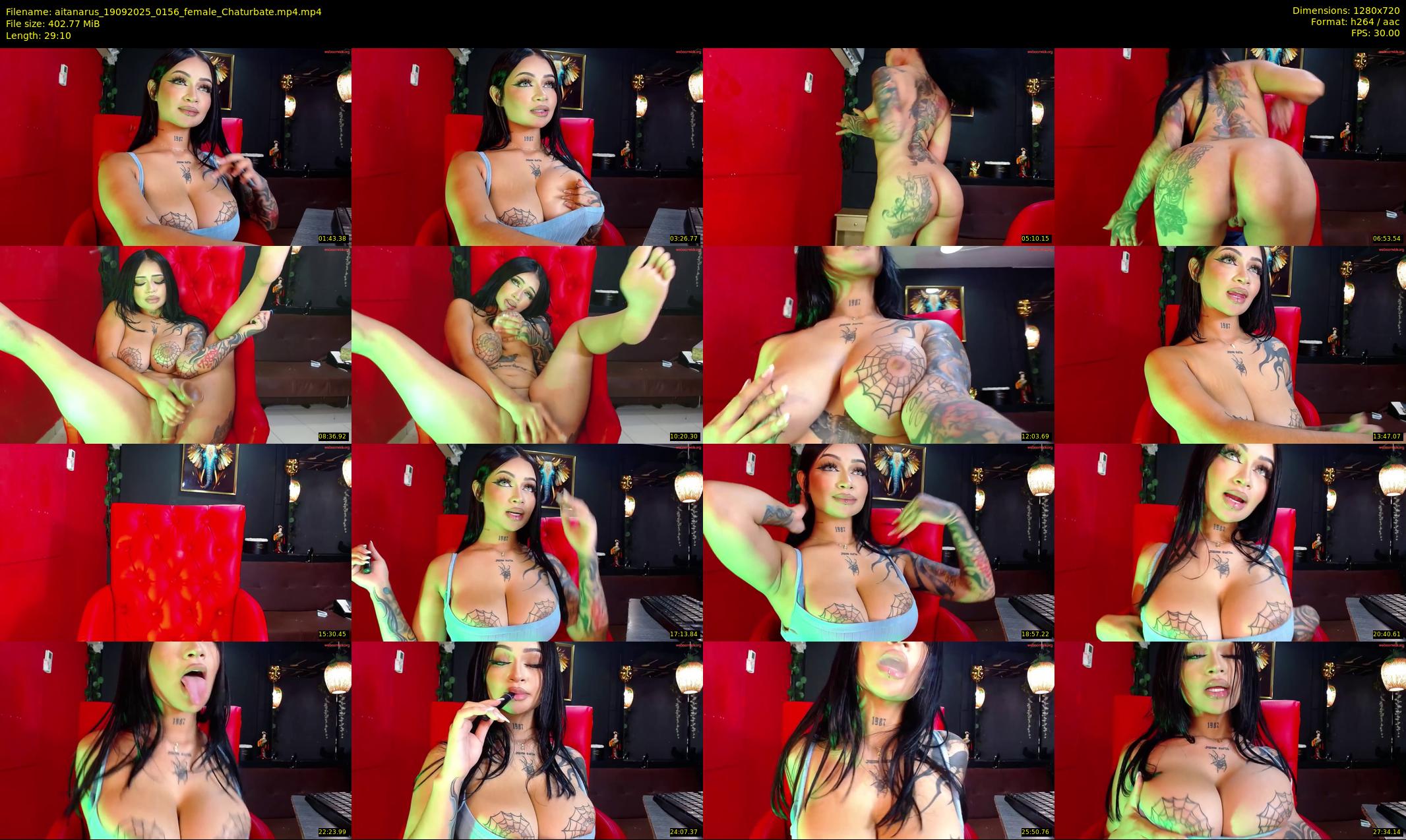 aitanarus — 30 minute Chaturbate female cam show recording, 720p, Sep 19, 2025