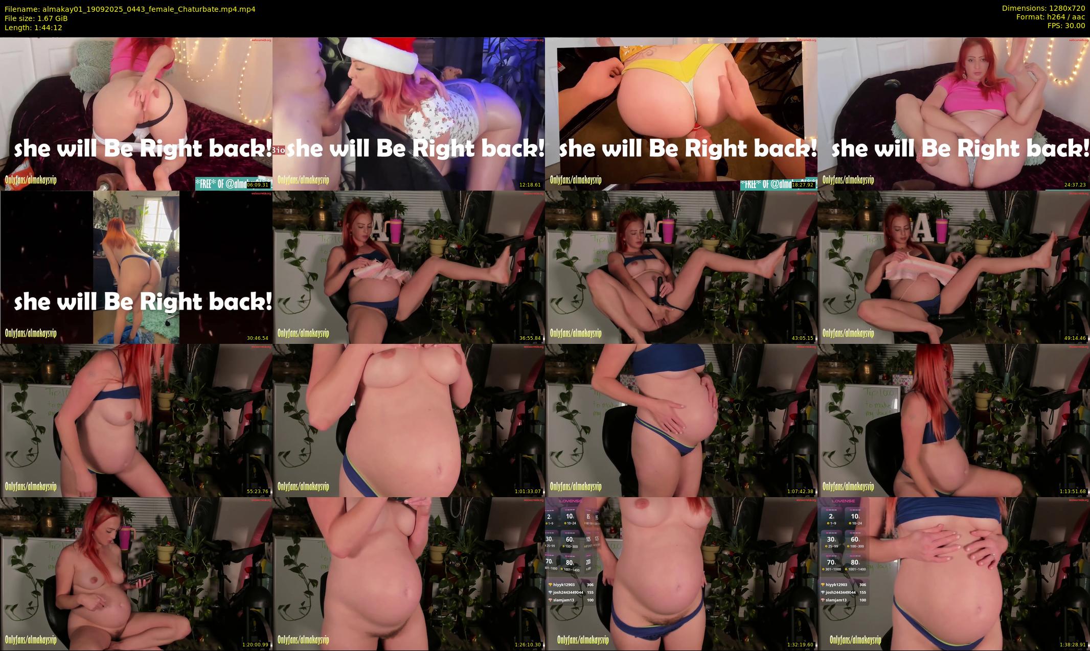 almakay01 — 105 minute Chaturbate couple cam show recording, 720p, Sep 19, 2025