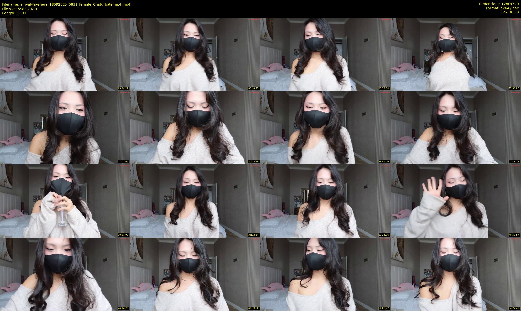 amyalwayshere — 58 minute Chaturbate female cam show recording, 720p, Sep 18, 2025