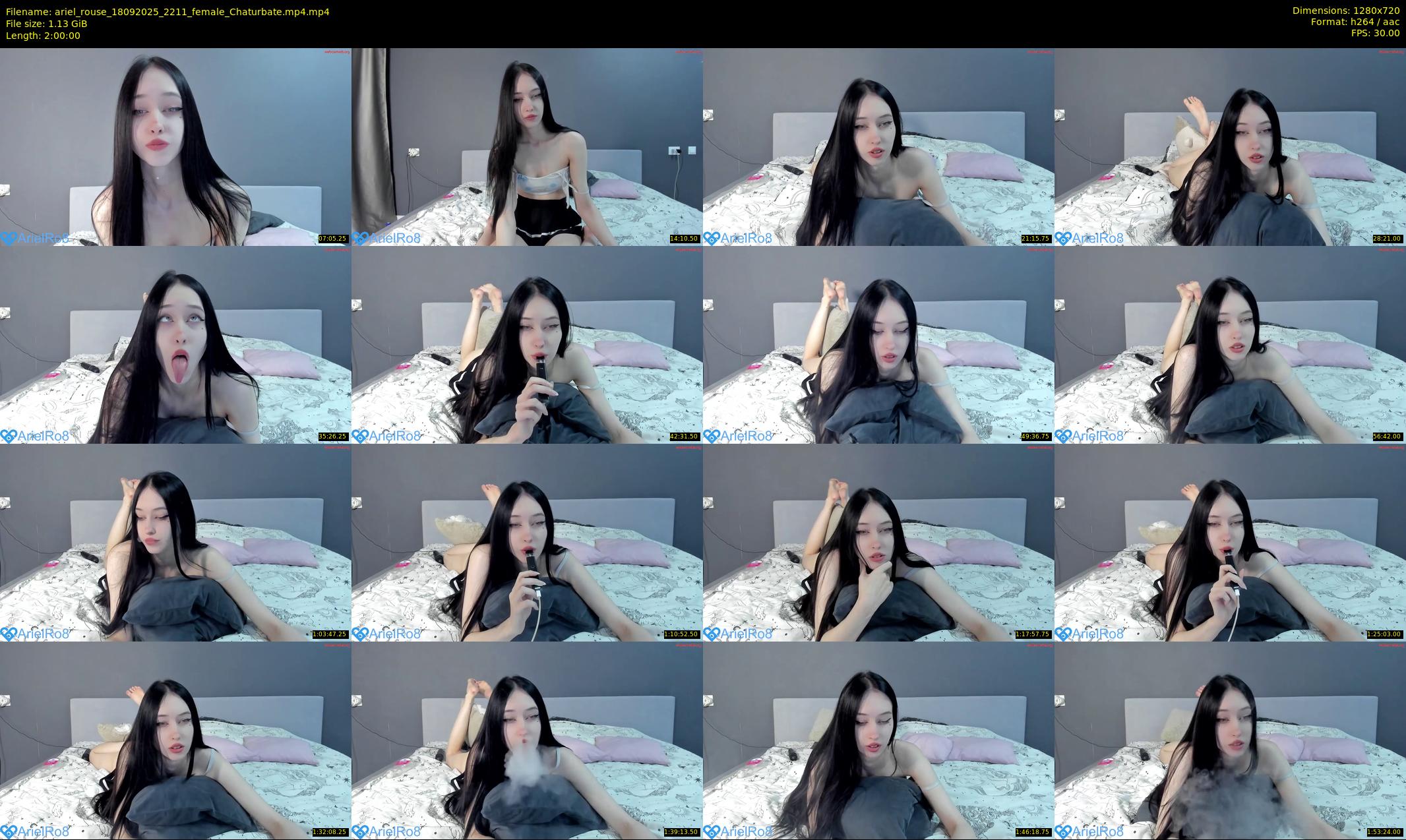 ariel_rouse — 120 minute Chaturbate female cam show recording, 720p, Sep 18, 2025