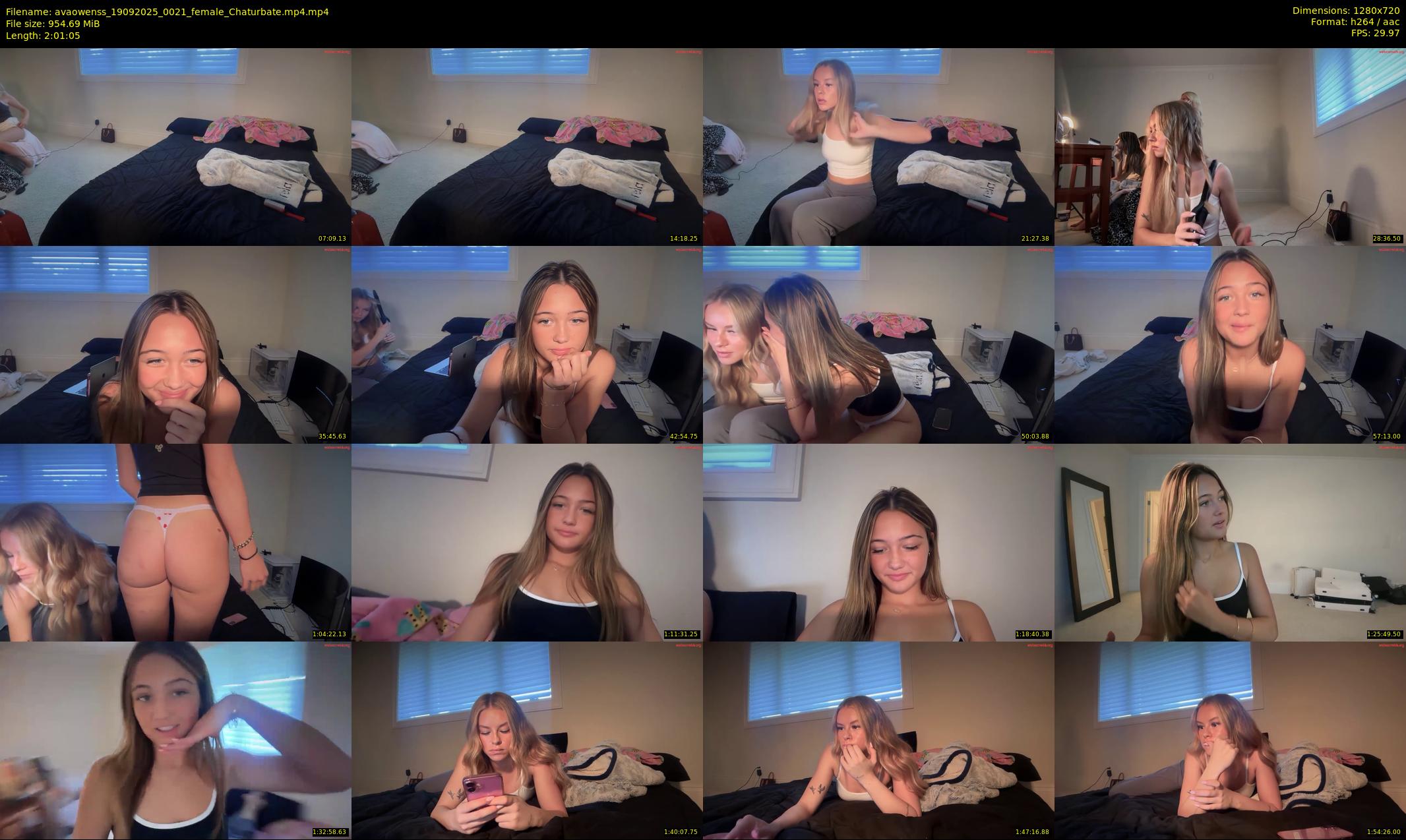 avaowenss — 122 minute Chaturbate female cam show recording, 720p, Sep 19, 2025