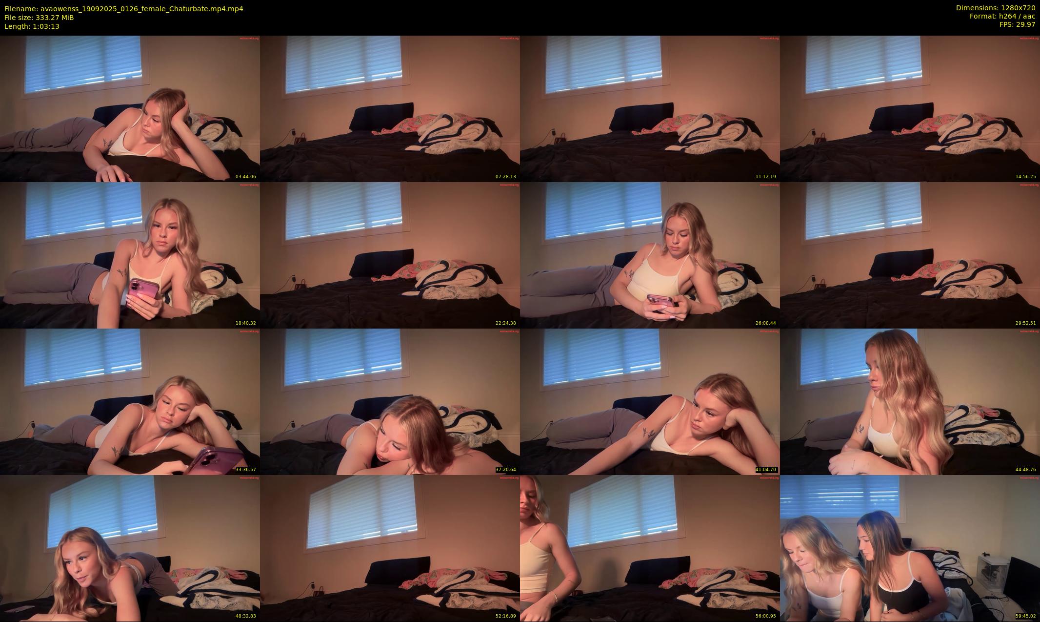 avaowenss — 64 minute Chaturbate female cam show recording, 720p, Sep 19, 2025