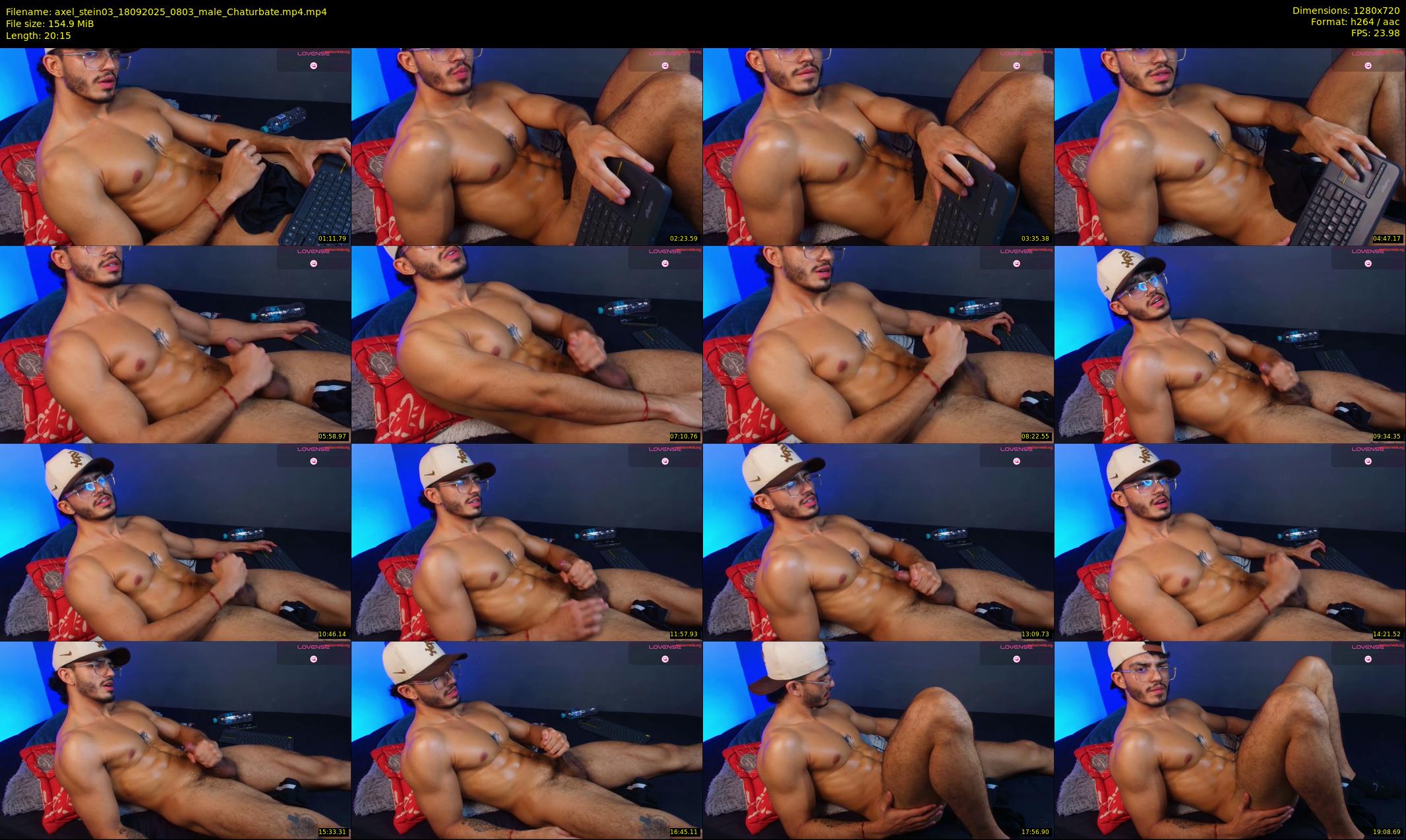 axel_stein03 — 21 minute Chaturbate male cam show recording, 720p, Sep 18, 2025