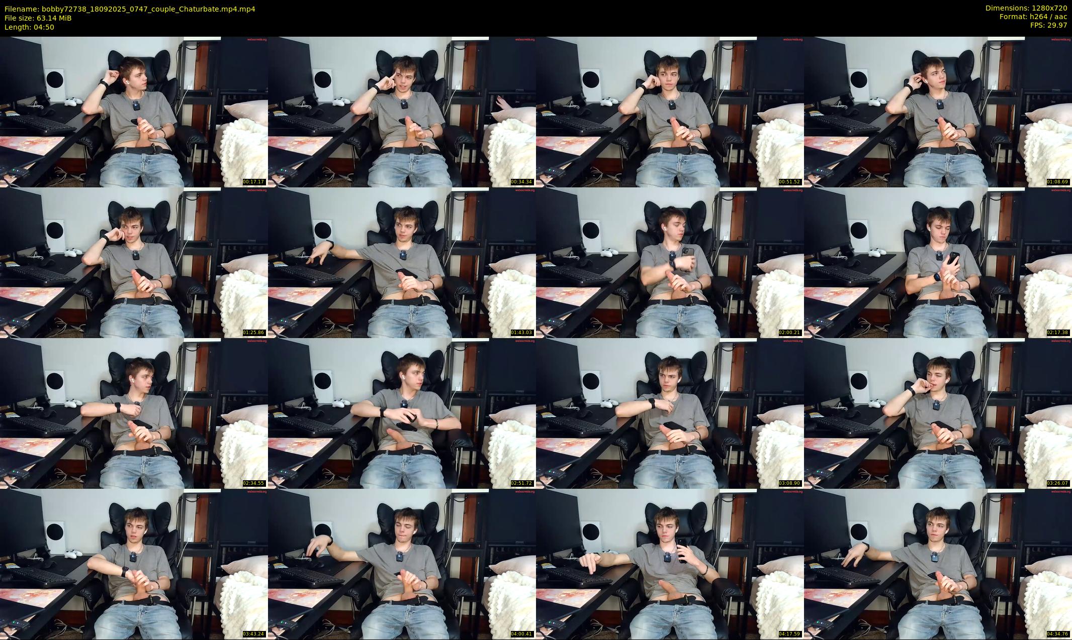bobby72738 — 5 minute Chaturbate male cam show recording, 720p, Sep 18, 2025