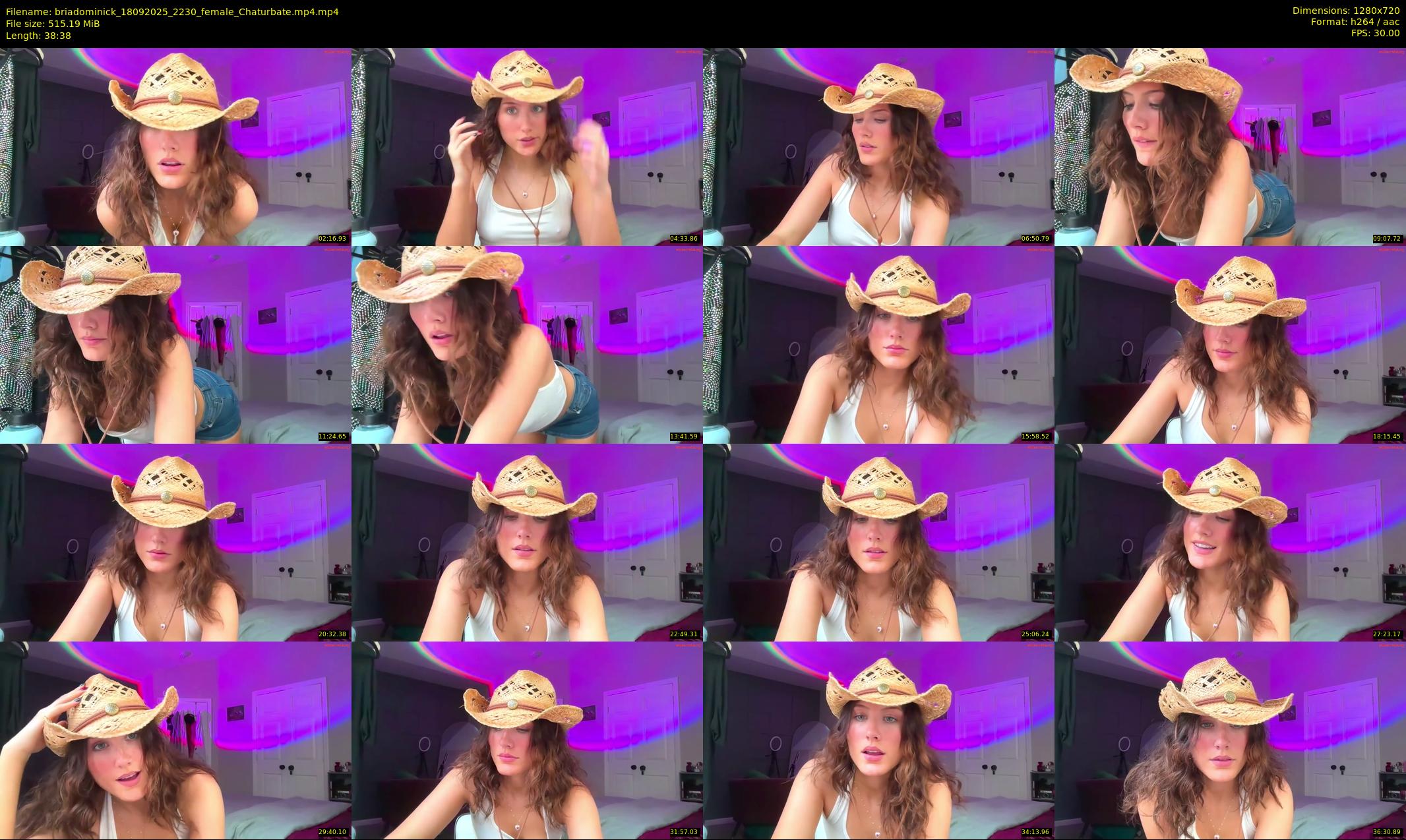 briadominick — 39 minute Chaturbate couple cam show recording, 720p, Sep 18, 2025