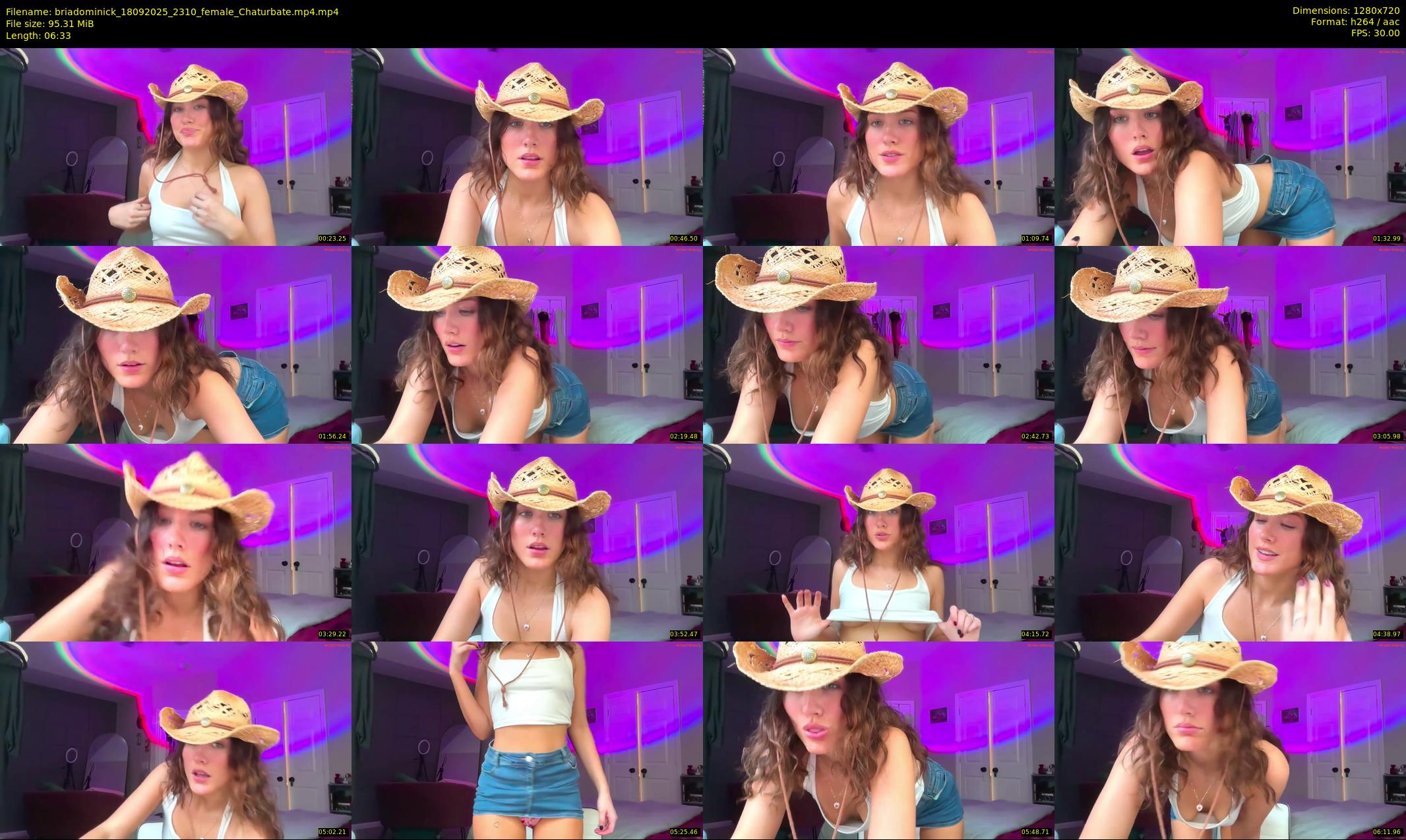 briadominick — 7 minute Chaturbate couple cam show recording, 720p, Sep 18, 2025
