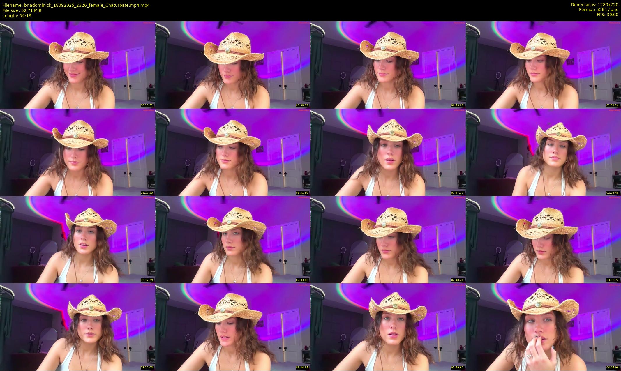 briadominick — 5 minute Chaturbate couple cam show recording, 720p, Sep 18, 2025