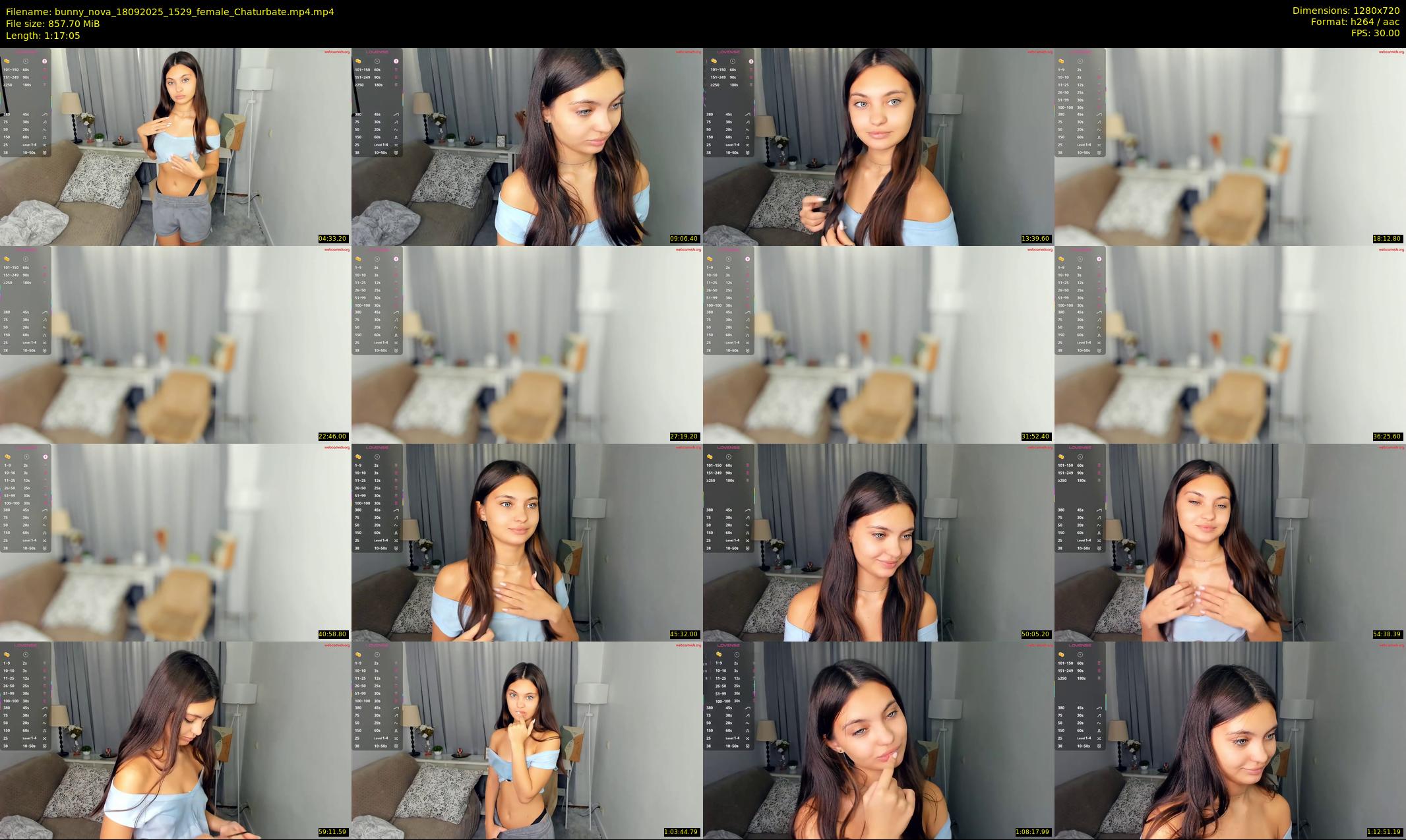 bunny_nova — 78 minute Chaturbate female cam show recording, 720p, Sep 18, 2025