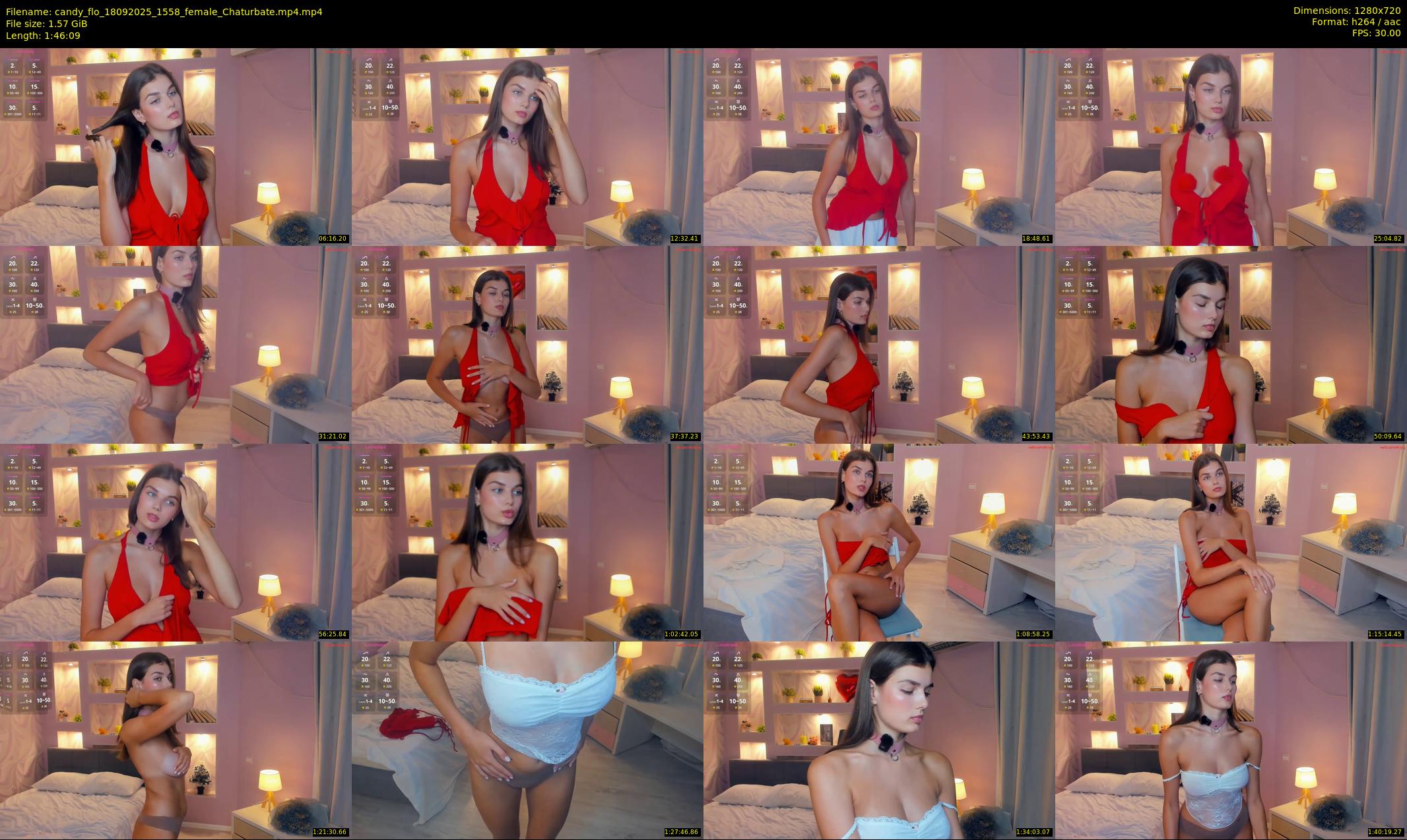 candy_flo — 107 minute Chaturbate female cam show recording, 720p, Sep 18, 2025