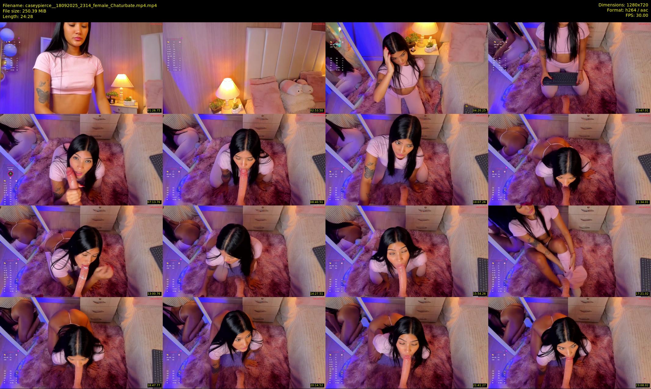 caseypierce_ — 25 minute Chaturbate female cam show recording, 720p, Sep 18, 2025